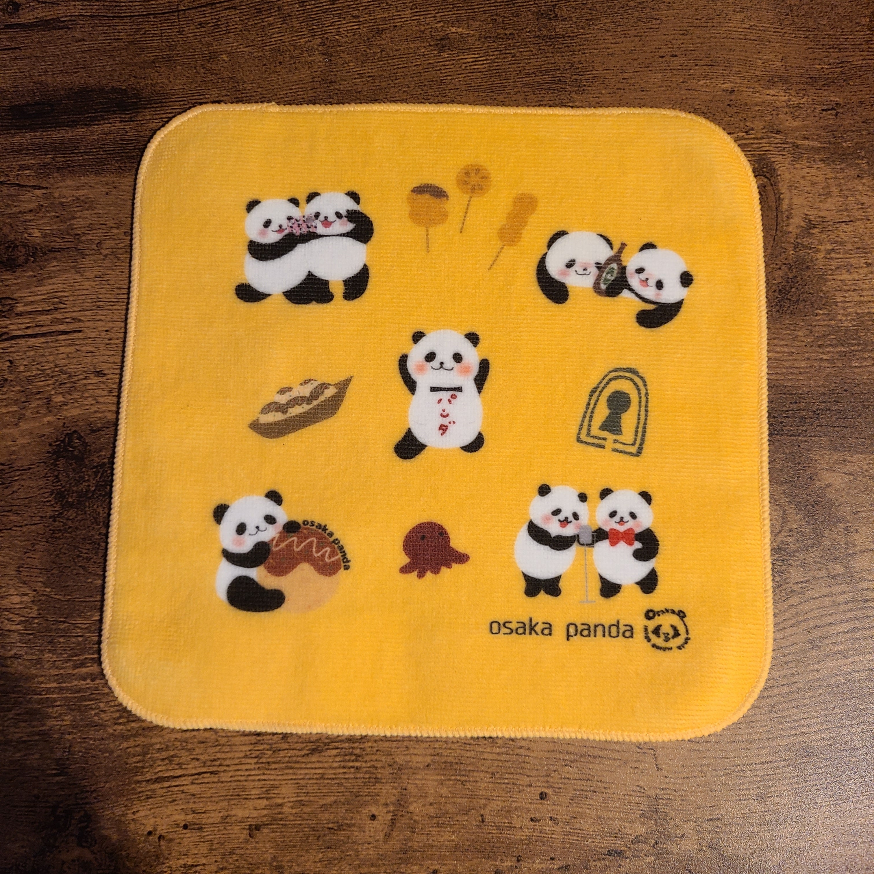 ミニタオルハンカチ(大阪ぱんだ) | パンダ専門店・大阪ぱんだ