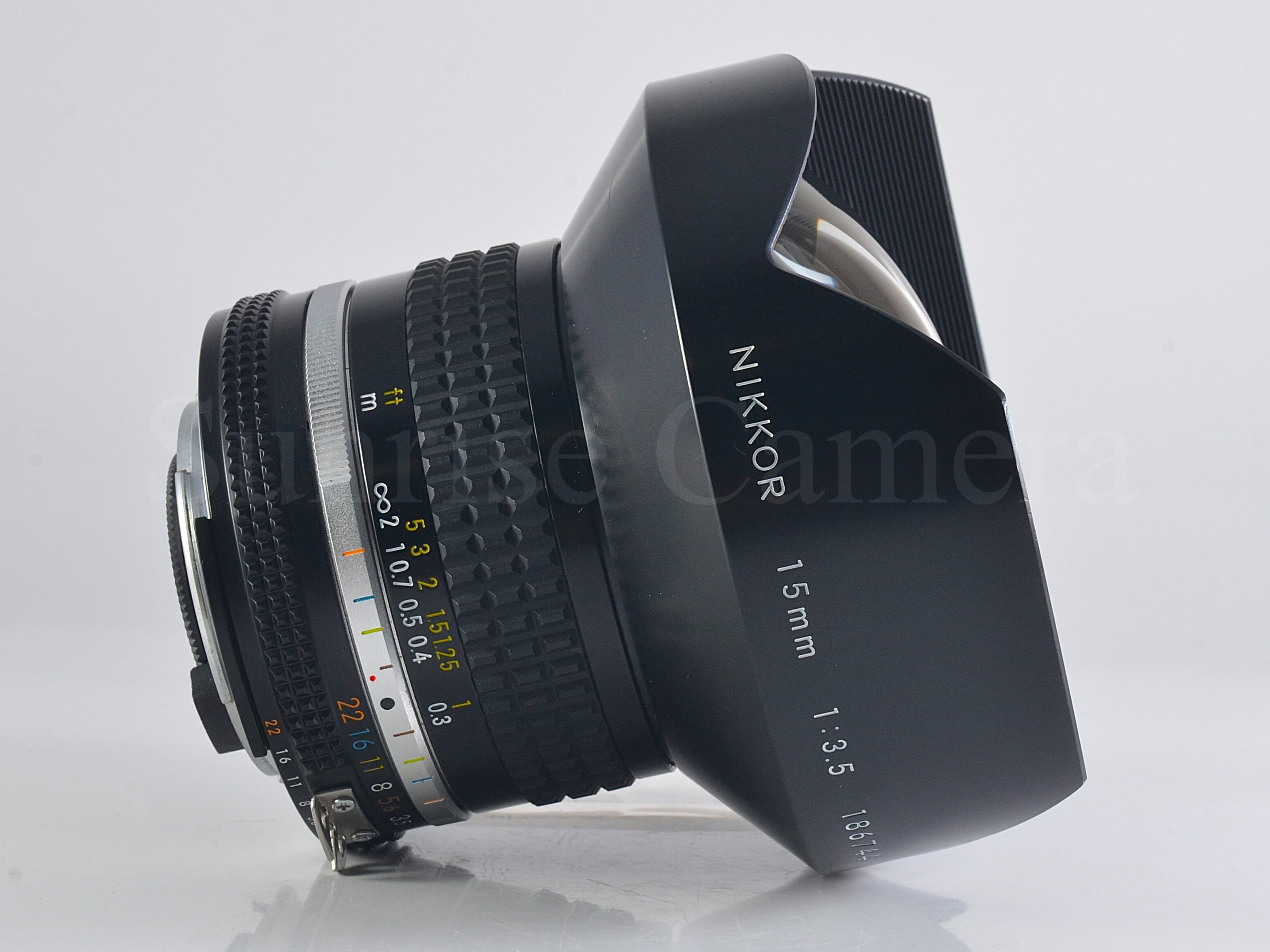 NIKON NIKKOR 15mm f/3.5 レンズ 他 付属品一式 NIKON NIKKOR 15mm f