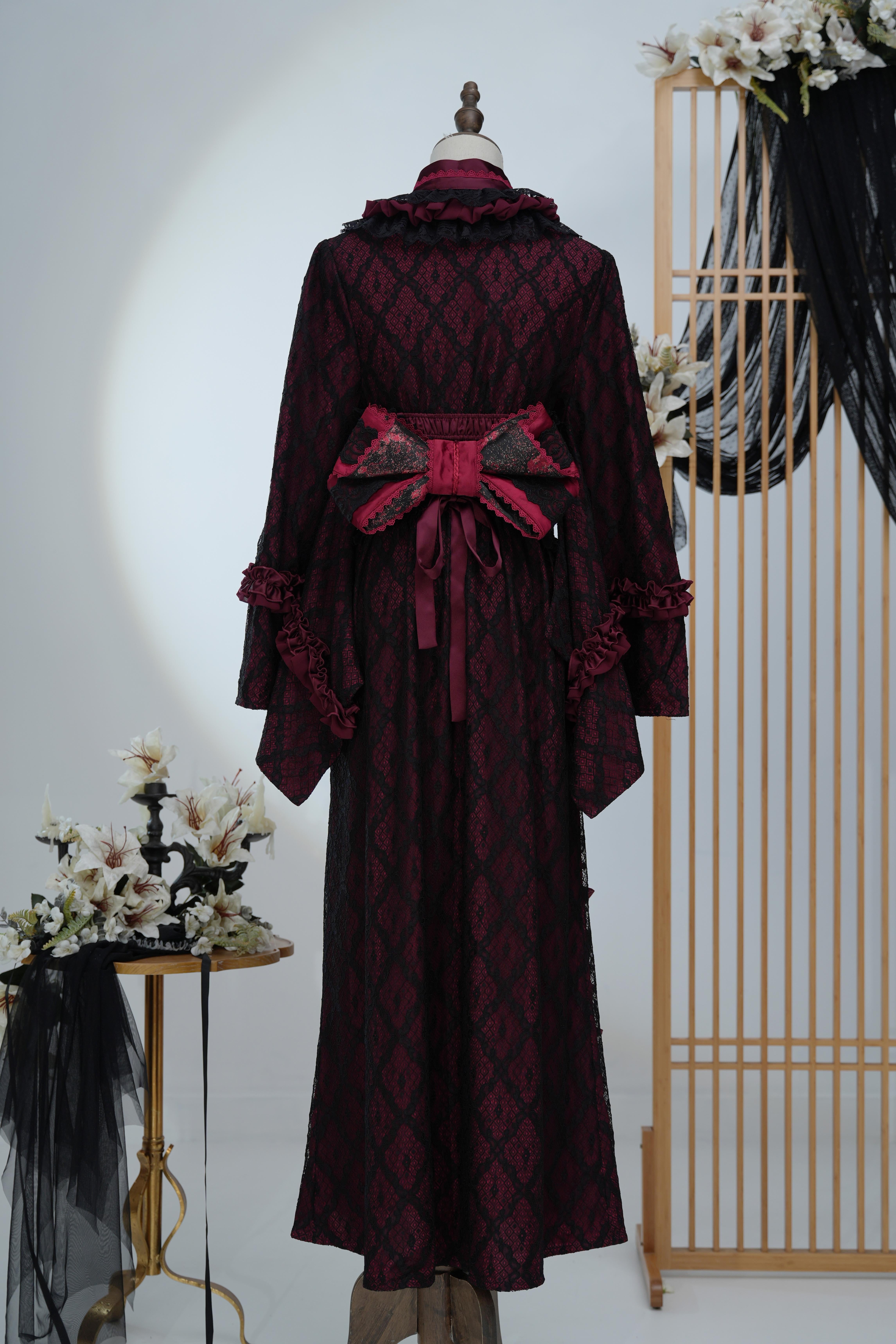 月影の待ちびと 和様セットアップワンピース | HoshibakoWorks