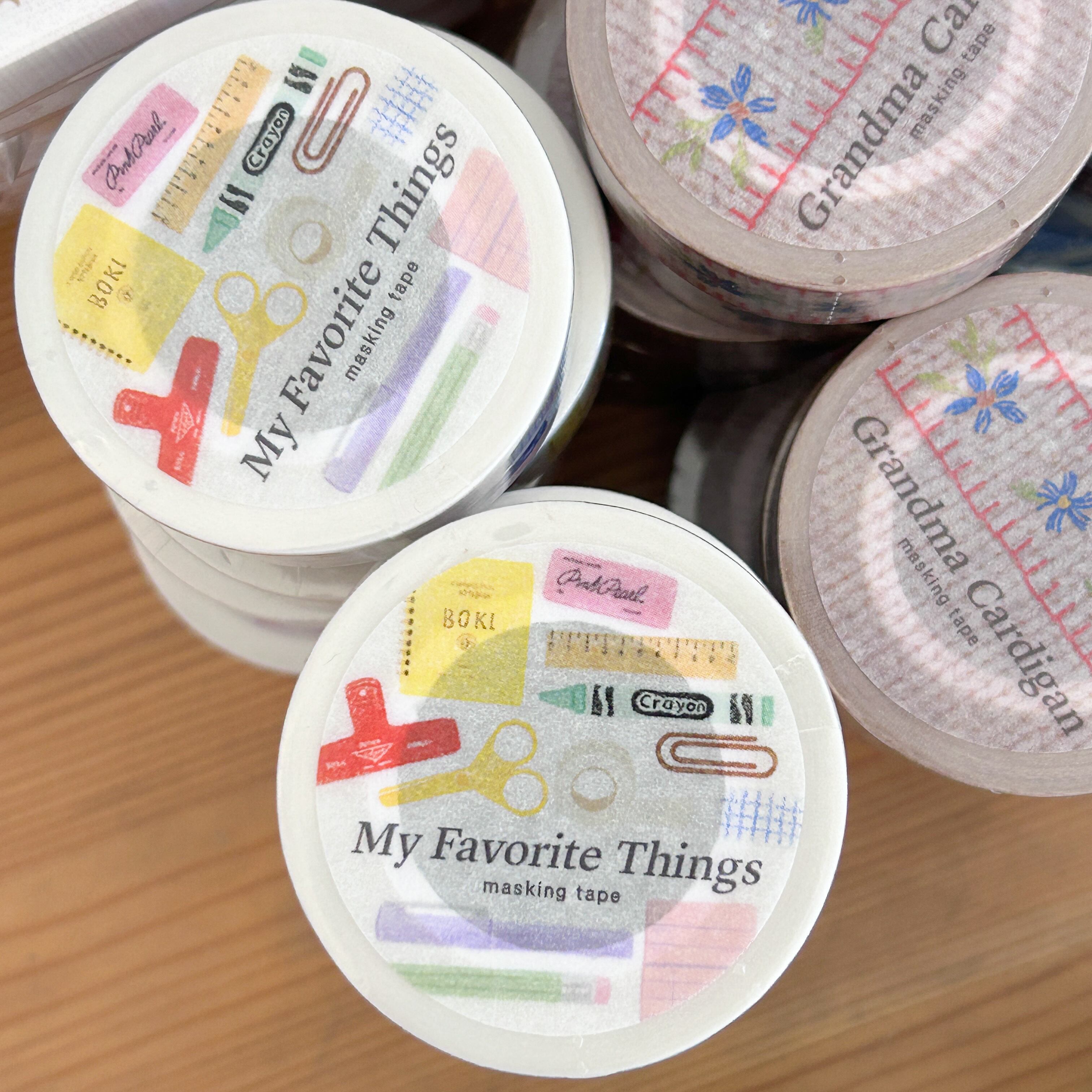 BOKI】マスキングテープ My Favorite Things [Stationery] | 韓国文具