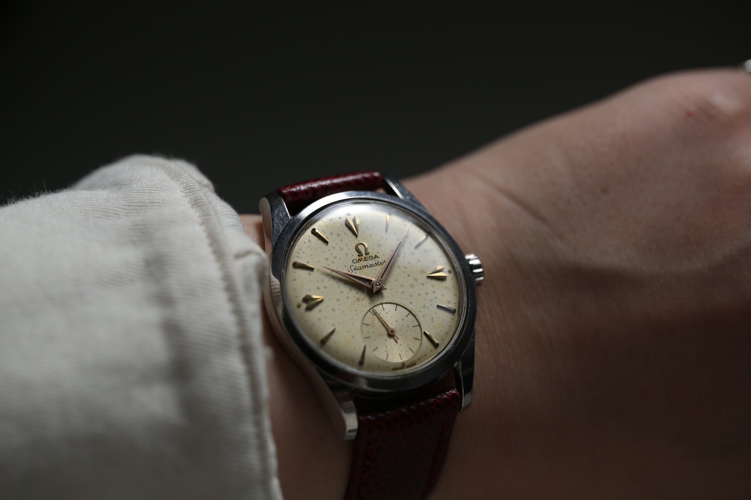 OMEGA】1958年製 オメガ シーマスター スモールセコンド ランチェロ