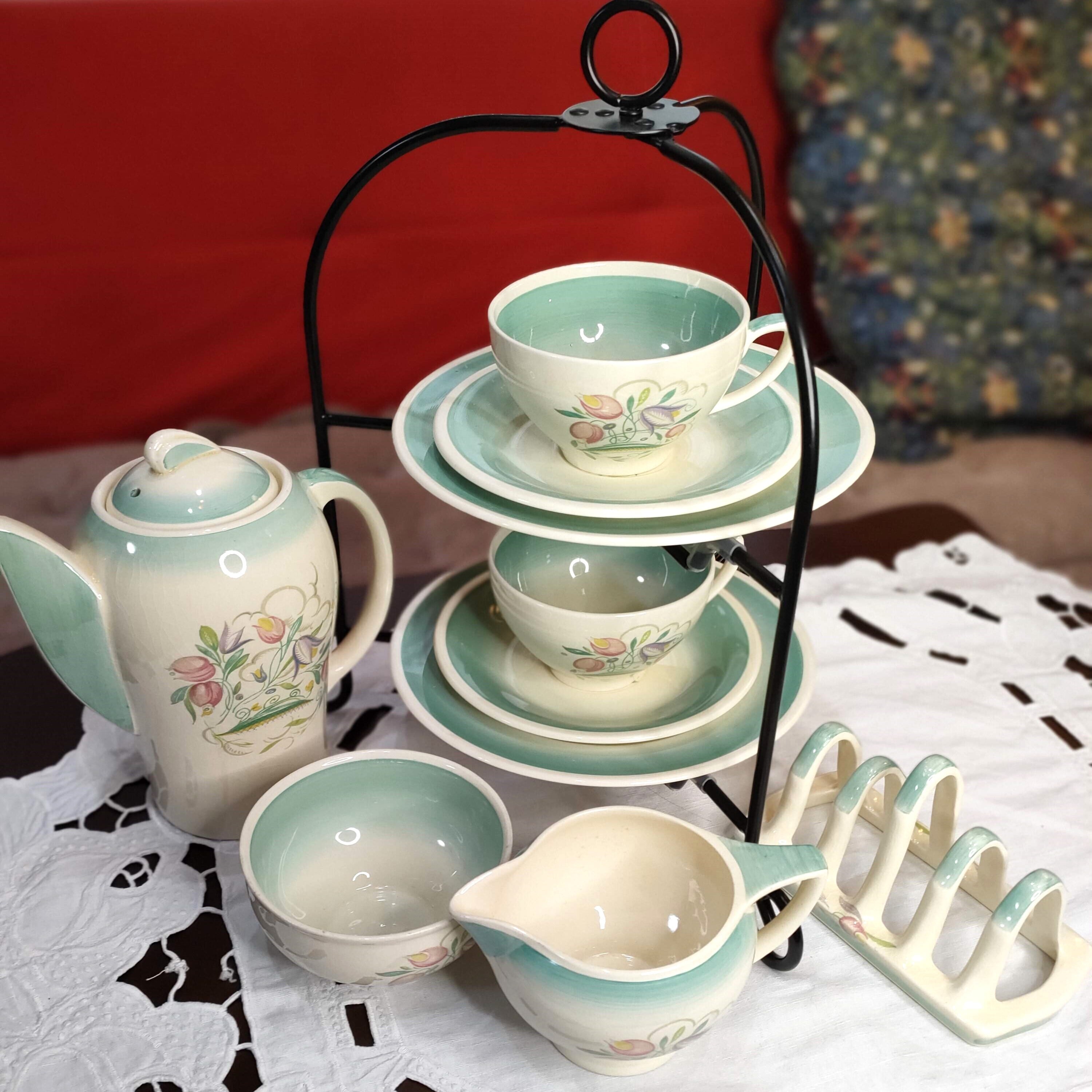 スージークーパー・ドレスデンスプレイ・ティーフォーツー・セット