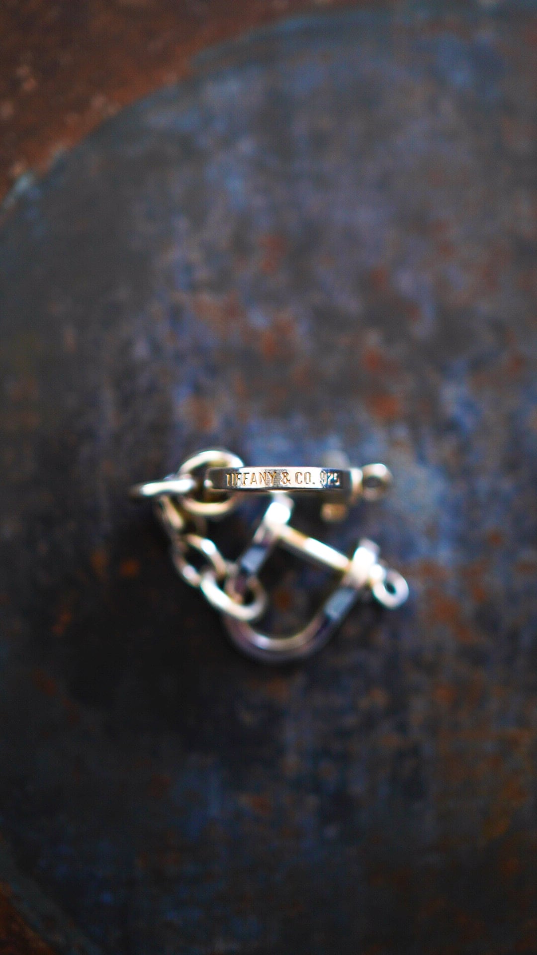 VINTAGE】TIFFANY&Co. ティファニー ダブル シャックル キーリング