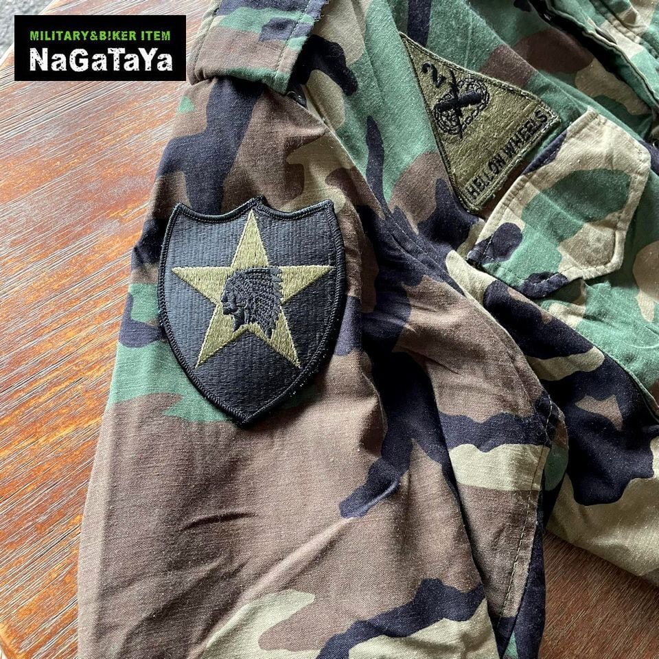 新品 軍隊ワッペン アメリカ軍放出品 部隊肩章 ミリタリーパッチ 縫い