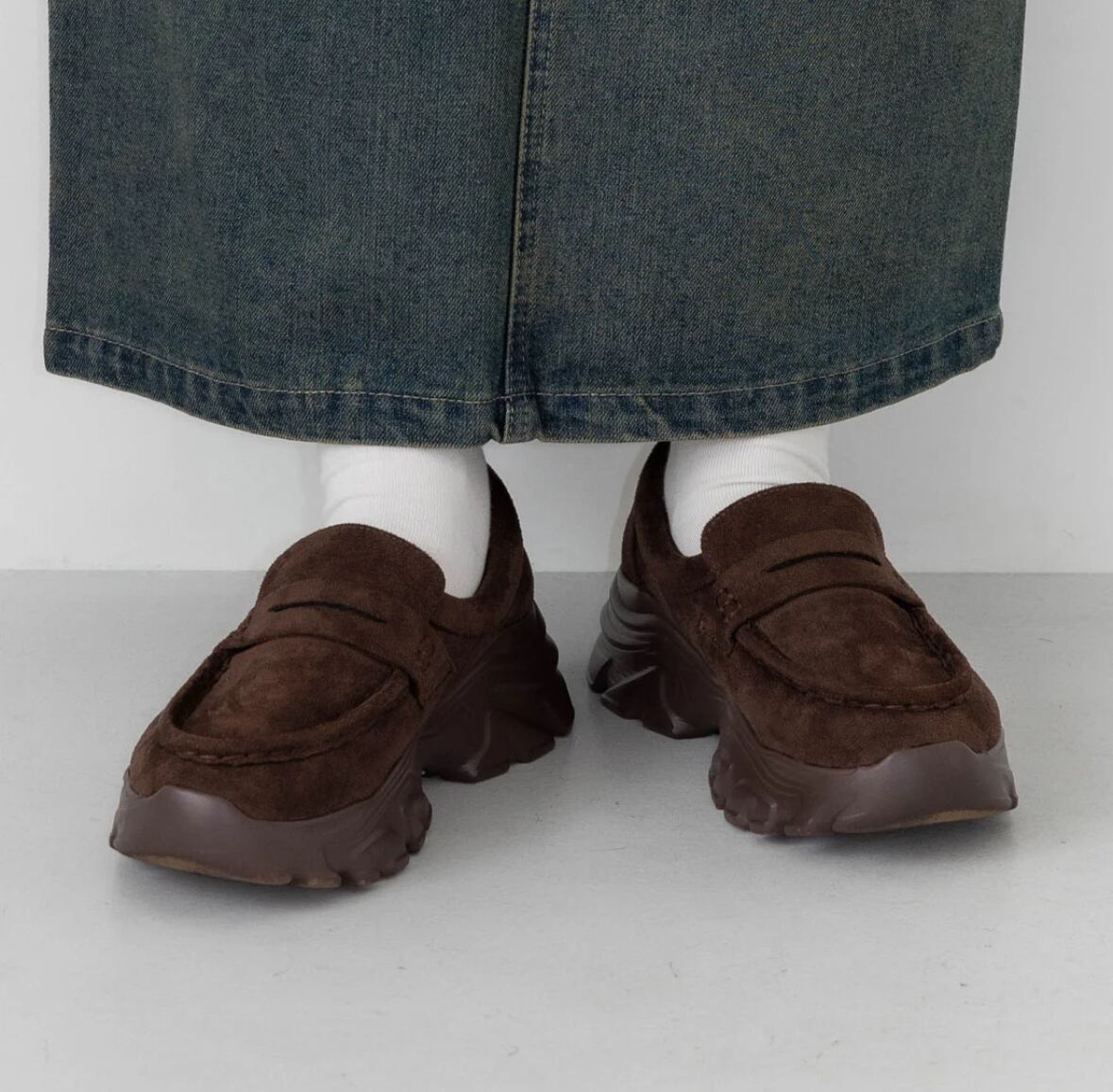 スニーカーソールローファー 【S-LLサイズ展開・軽量】 1Z5849