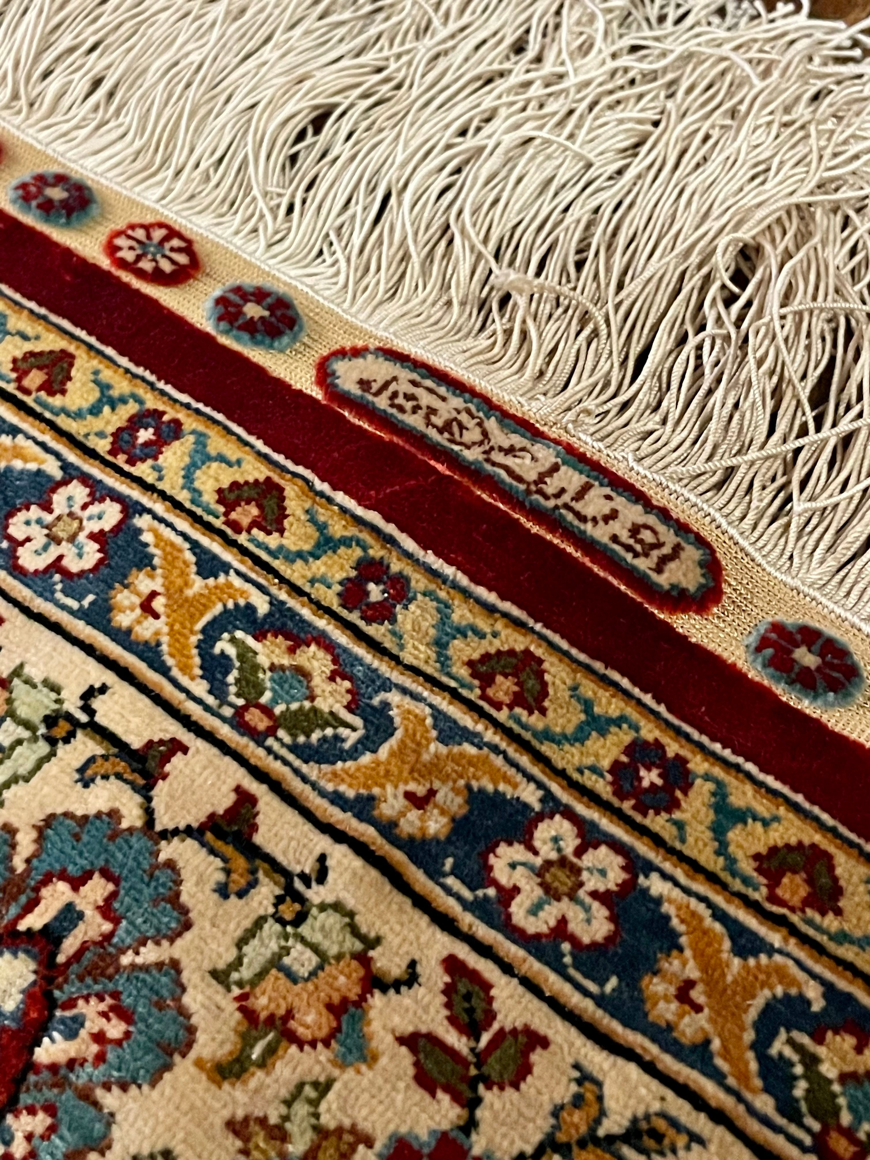 ペルシャ絨毯 ヴィンテージラグ 200×158cm 手織り オールドpersia