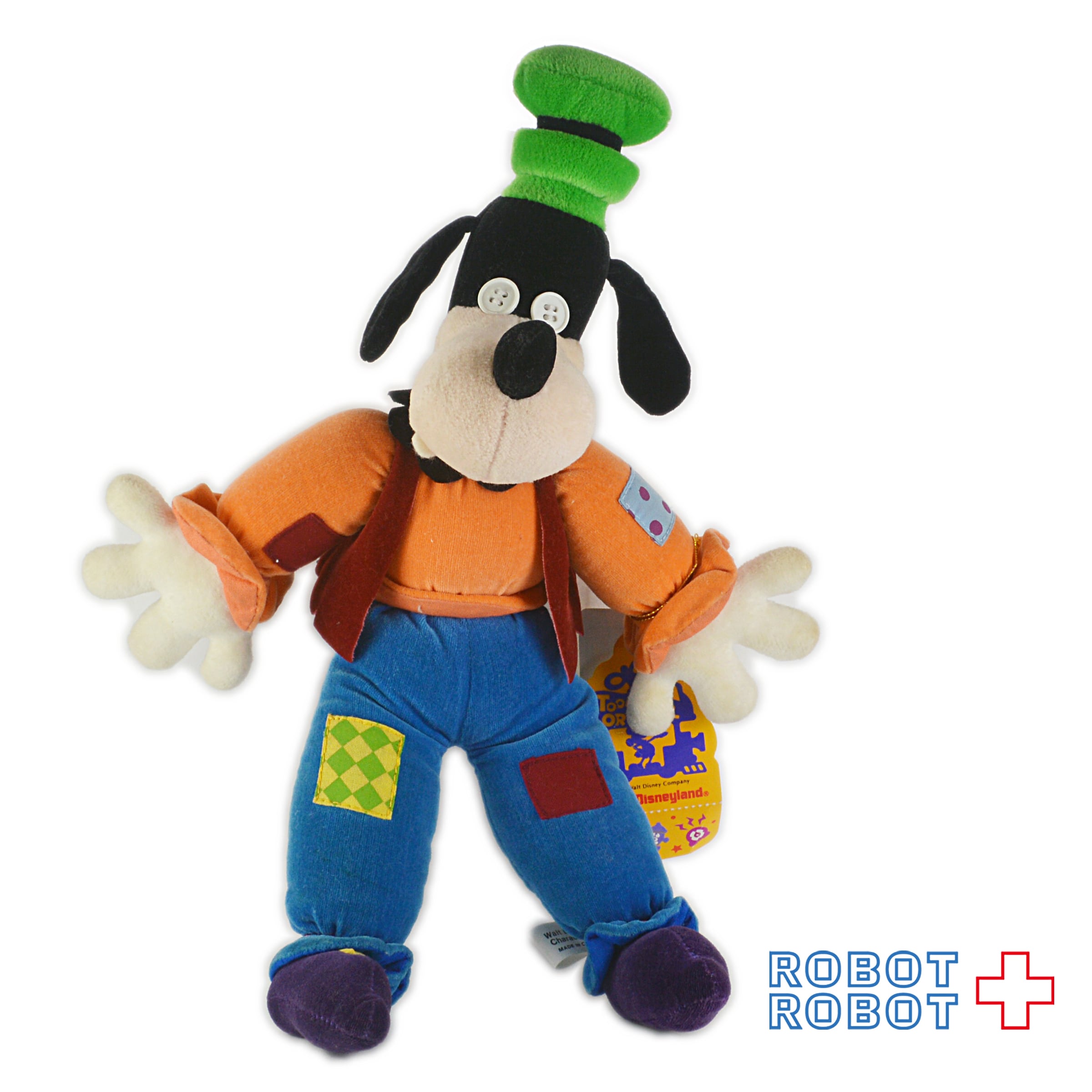 TDL トゥーンタウン グーフィー かかし ぬいぐるみ | ROBOTROBOT