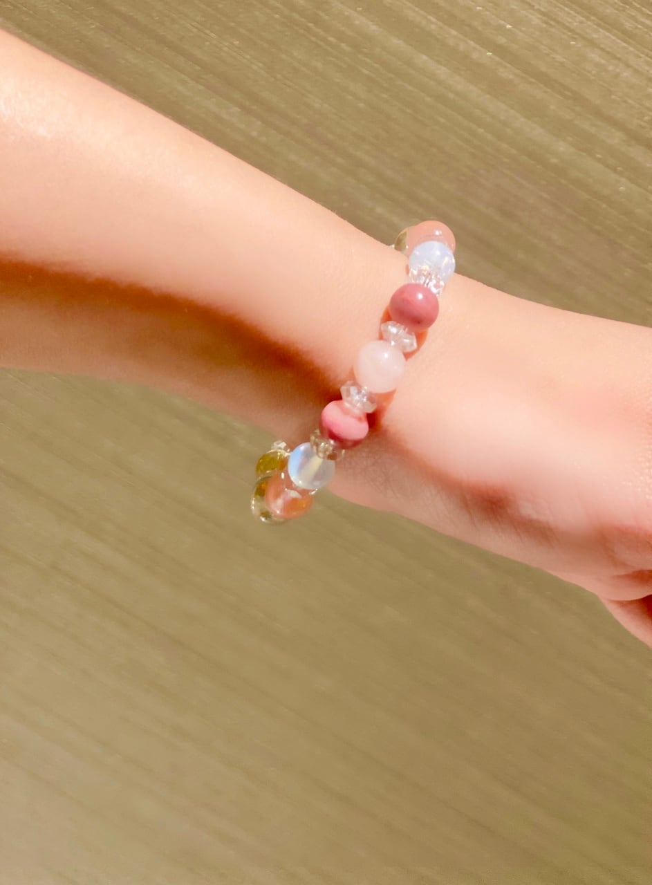 星ひとみ♦︎2026年恋愛祈願強化パワーストーンブレス☆商品番号【2