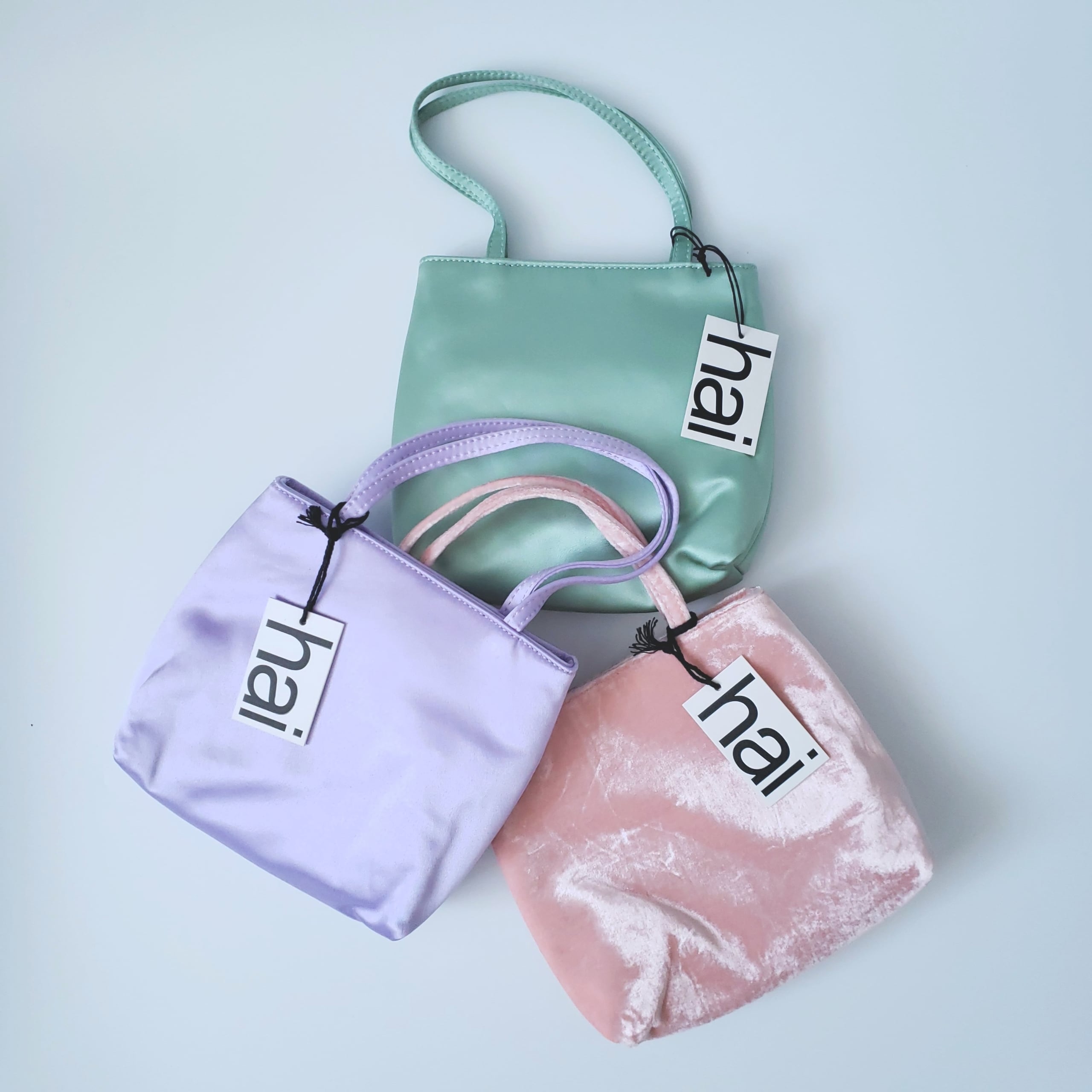 RESTOCK * 送料無料*【hai (ハイ)】Little Lilac Bag / Little Green