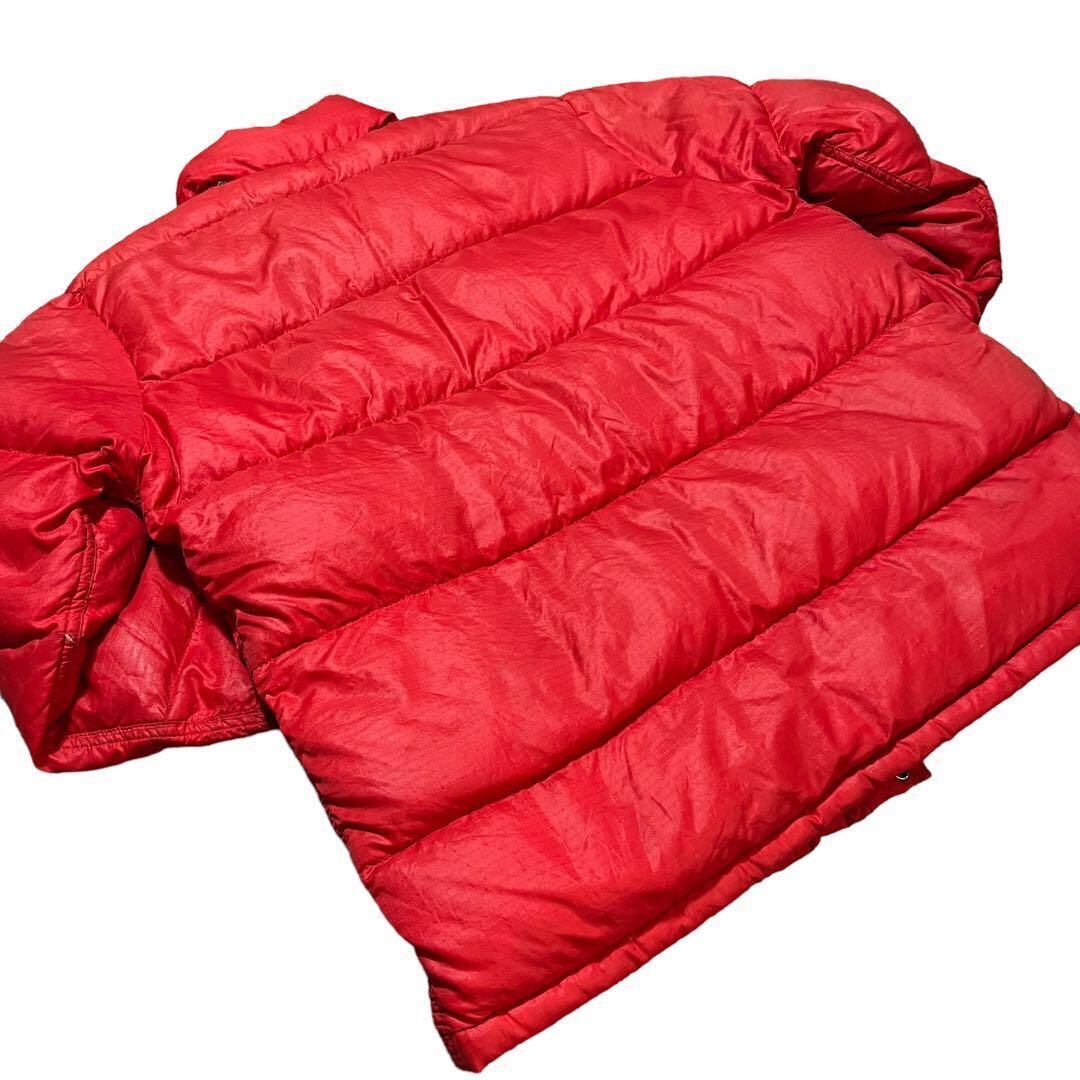 70s USA製 ノースフェイス 茶タグ ダウンジャケット シェラパーカー