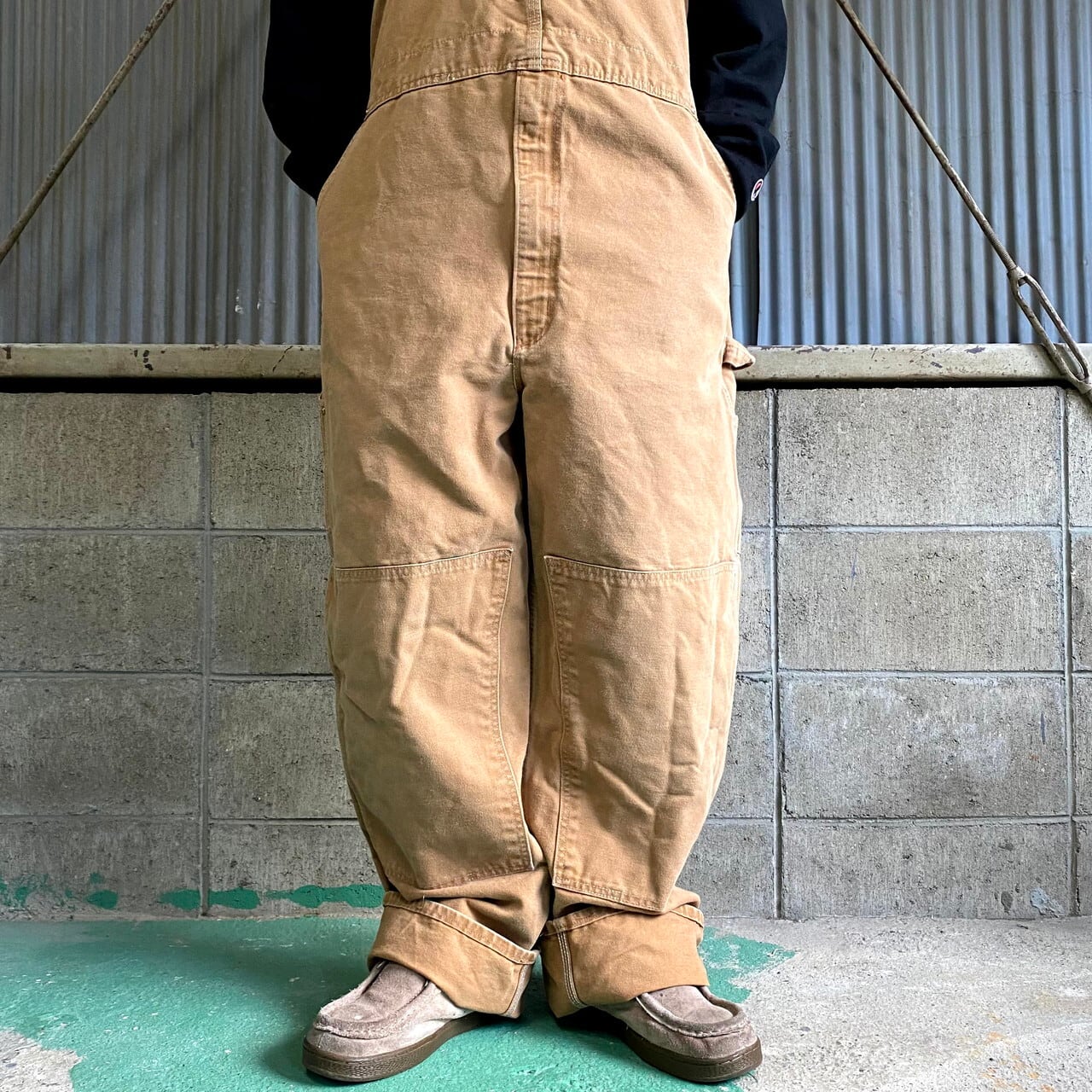90年代 USA製 Carhartt カーハート ダック地 ダブルニー