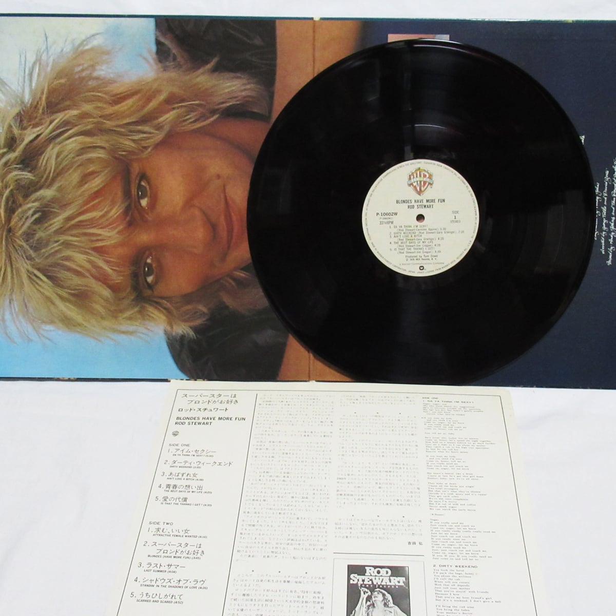 ロッド・スチュワート ROD STEWART スーパースターはブロンドがお好き