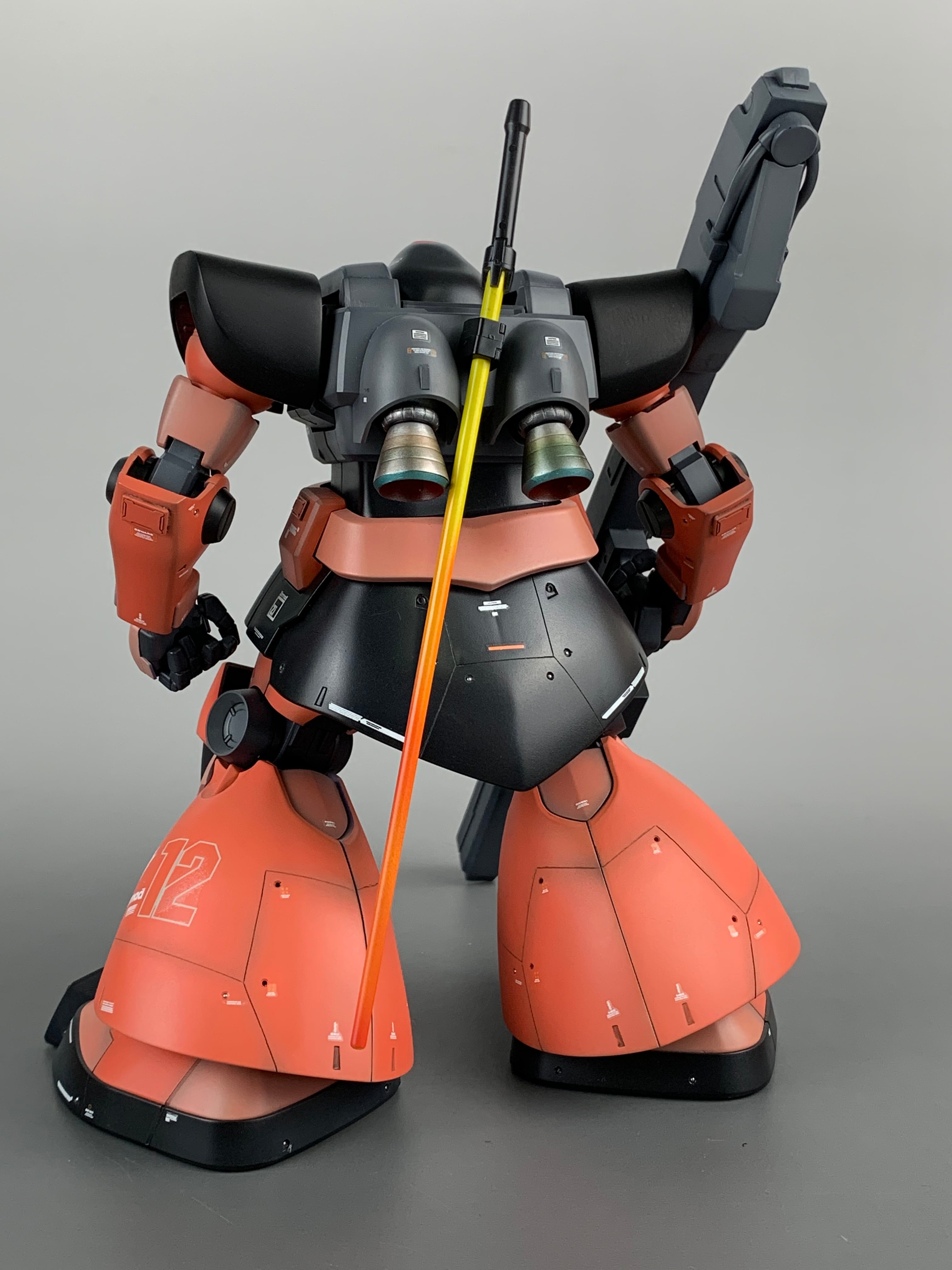 MG シャア専用 リックドム 改修 塗装済み 完成品 | ハピネス工房