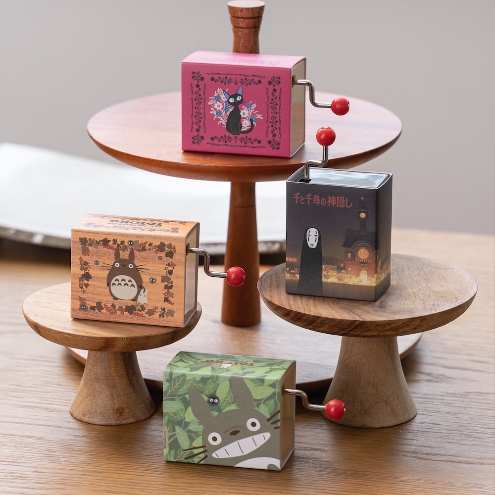 となりのトトロ 手巻きオルゴール リーフ（5015） | すすのこ商店