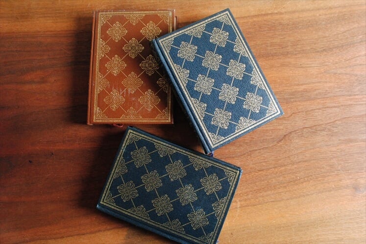 フランス語 洋書3冊セット 古い洋書 ディスプレイ 古書 アンティーク