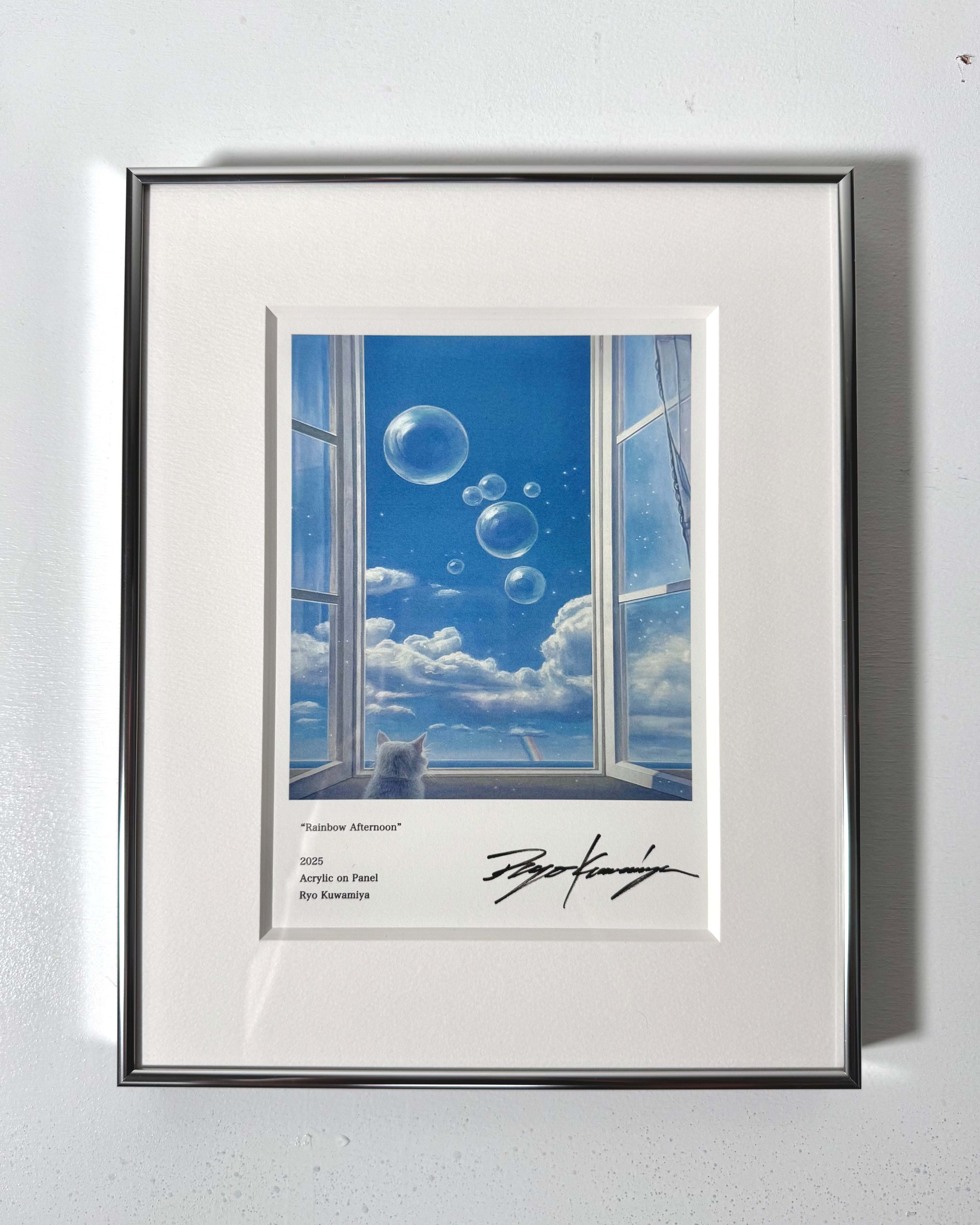 特装版】額装ポスター(直筆サイン入) 