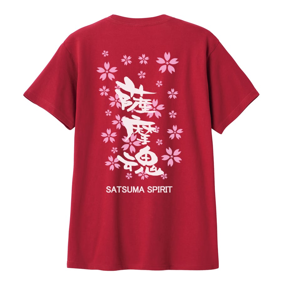 BIGTシャツ] 薩摩魂・桜吹雪（XXLサイズ） | 薩摩工房
