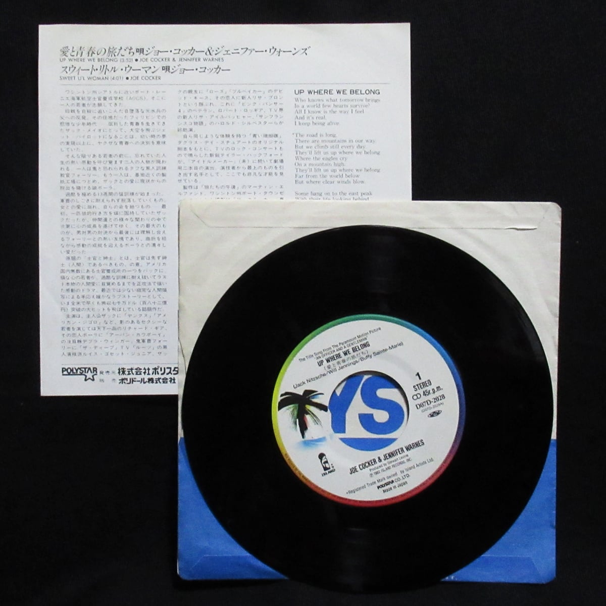 ジョー・コッカー&ジェニファー・ウォーンズ JOE COCKER ＆ JENNIFER