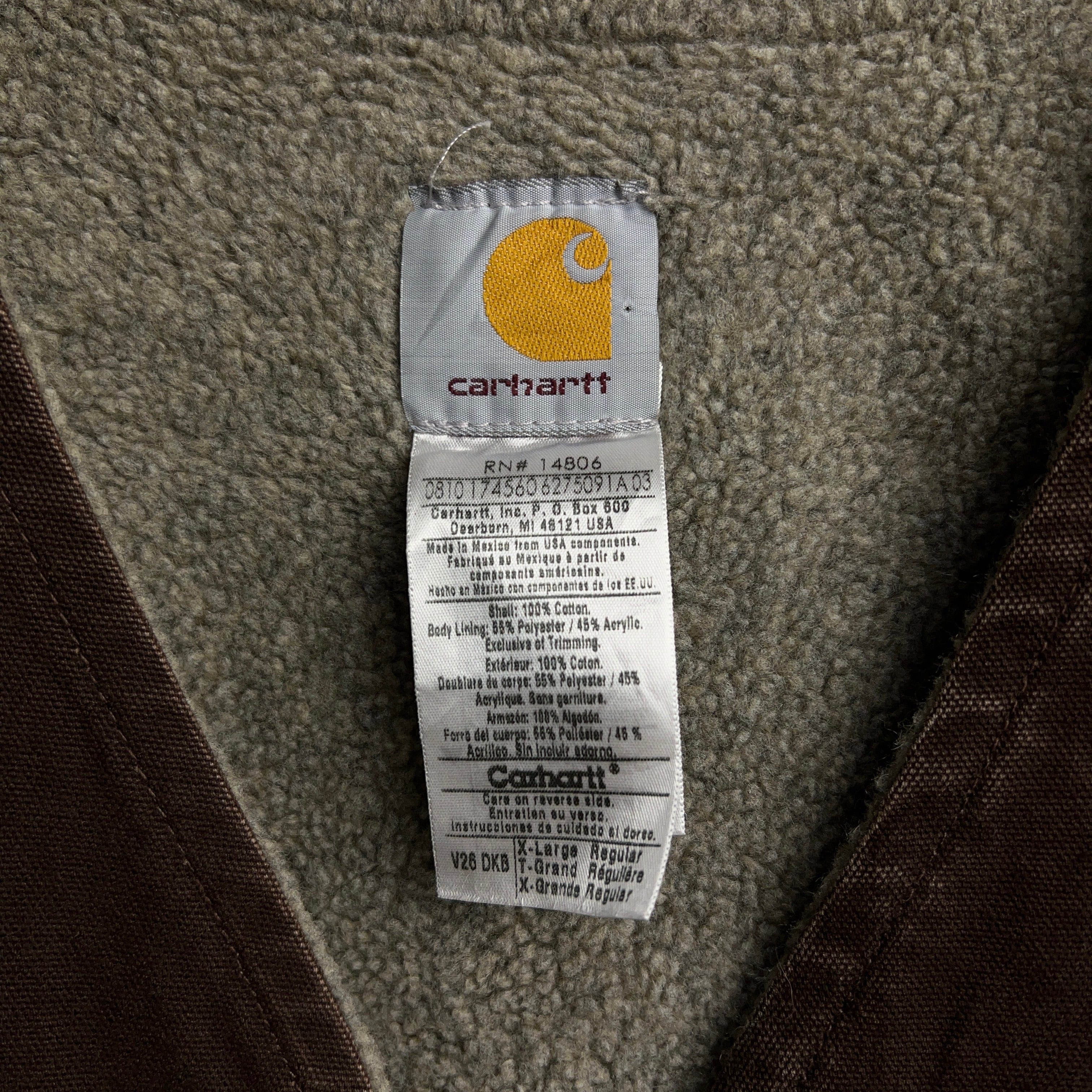 00's “Carhartt” Duck Vest SIZE XL 00年代 カーハート ダックベスト
