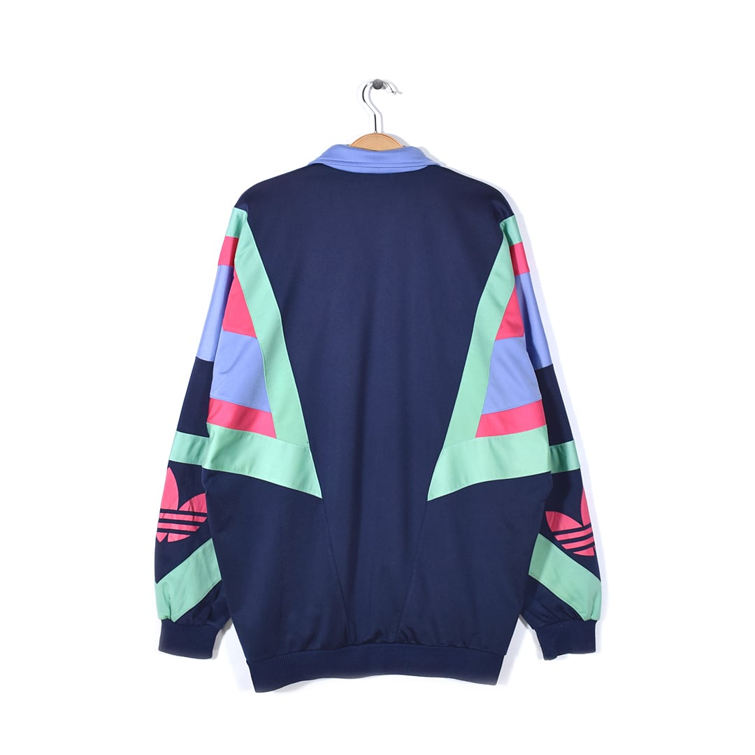 80s 90s アディダス トラックジャケット ジャージ ドルマンスリーブ