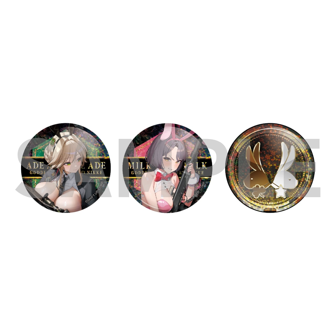 ストア限定】NIKKE 缶バッジ（BUNNY FAIR 2025）Side:C | あるじゃん