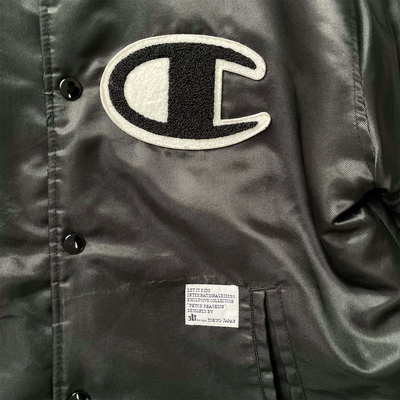 Champion】チャンピオン コラボスタジャン Champion×Let it Ride×nano