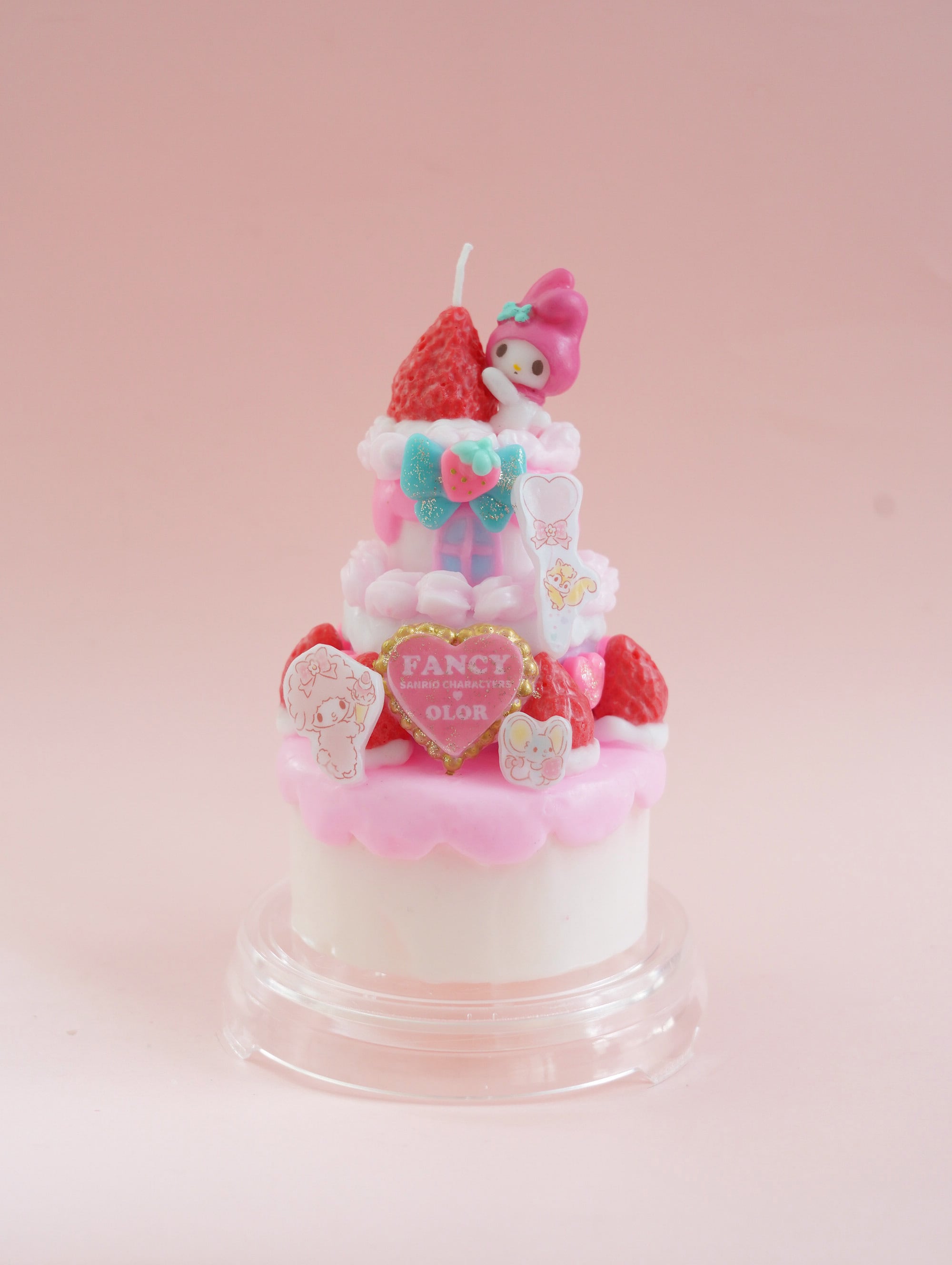 Sanrio Characters】MY MELODY Dome Candle | OLOR JAPAN CANDLE
