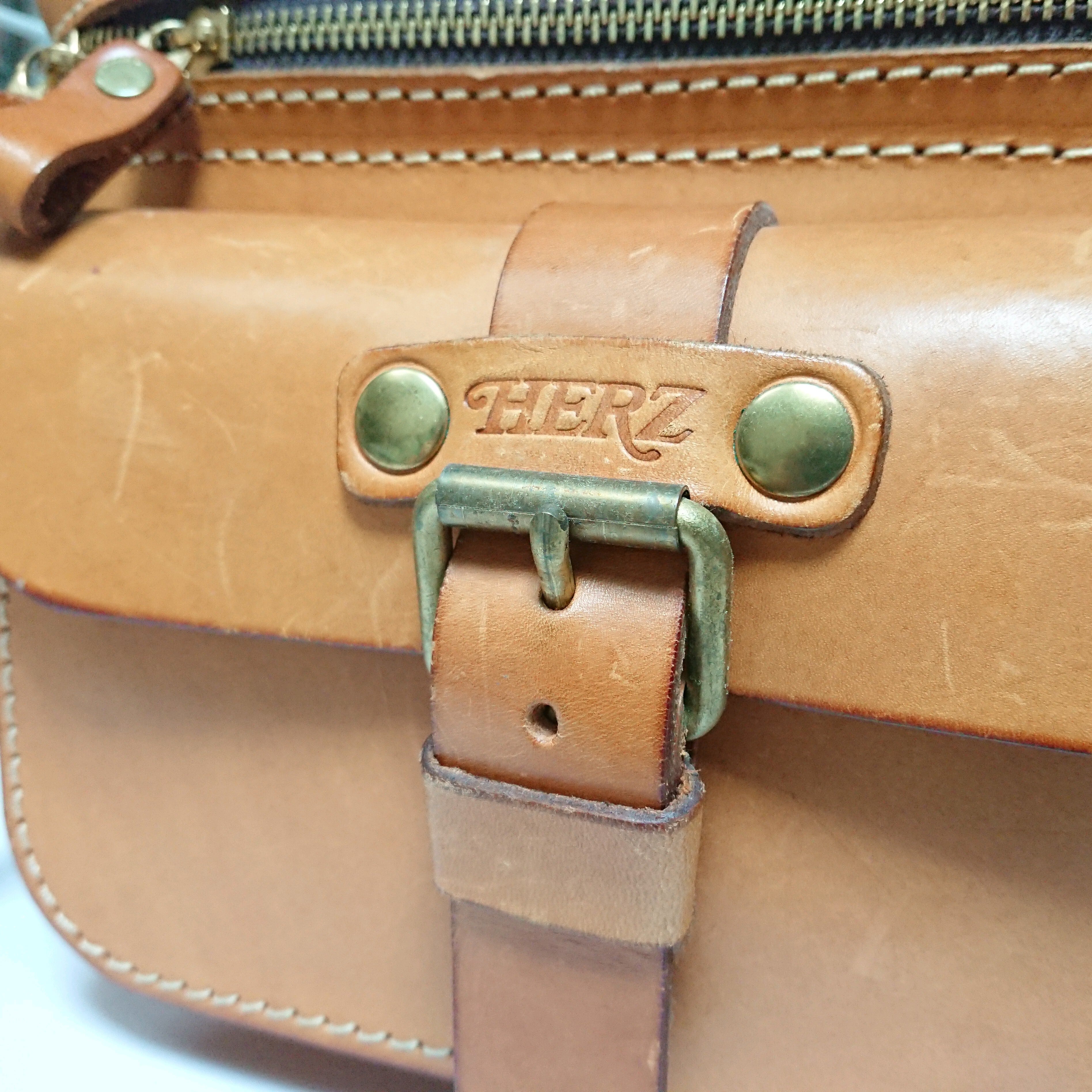 HERZ/ヘルツ ハードギャジット・カメラバッグ N-8 キャメル Sサイズ