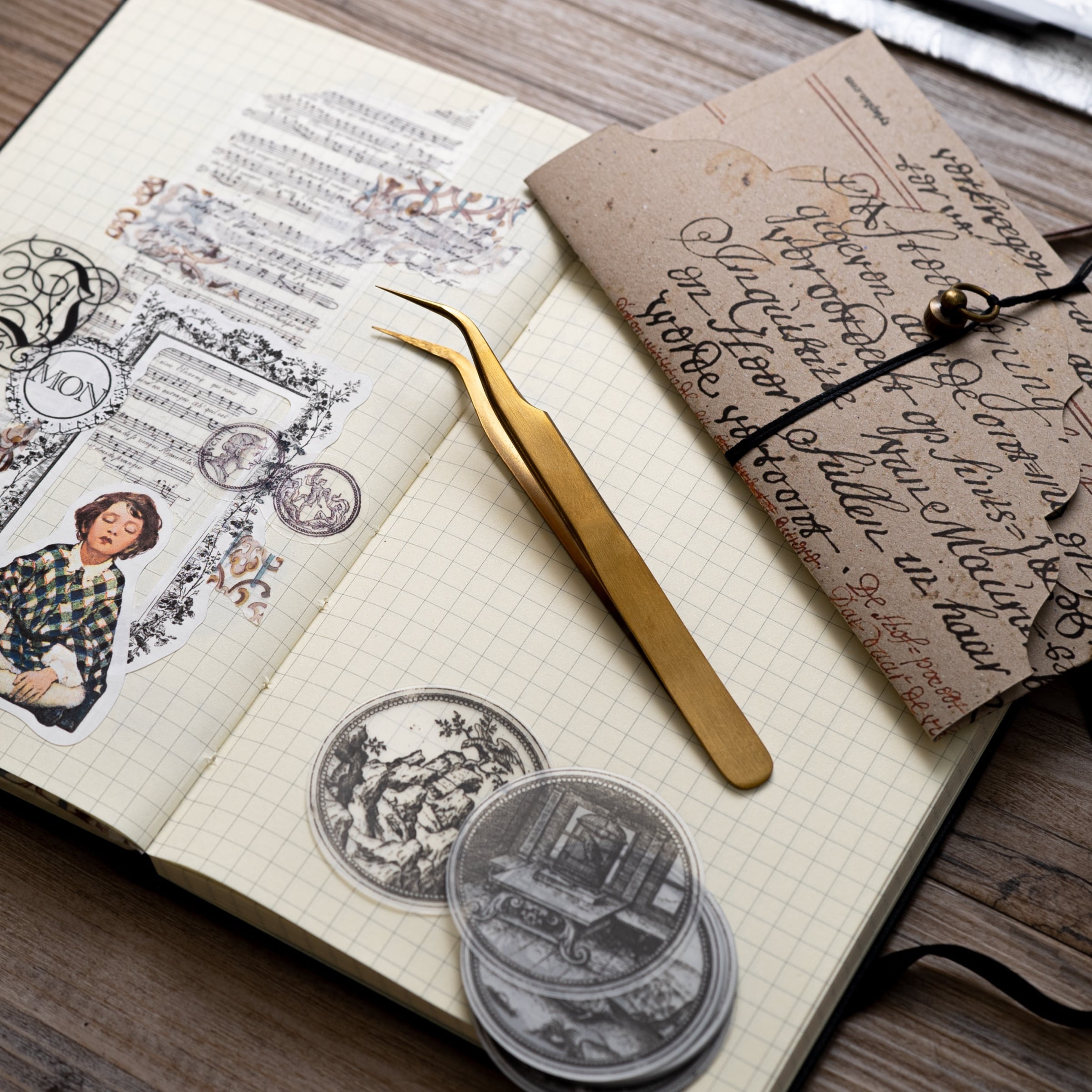 高精度 極細ピンセット 6種類 tyia オリジナルパッケージ | 手帳