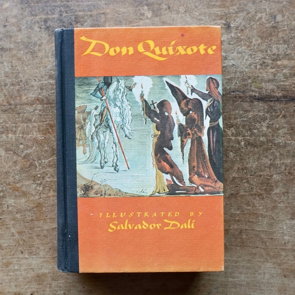 絶版洋古書】サルバドール・ダリの挿画 ドン・キホーテとデ・ラ