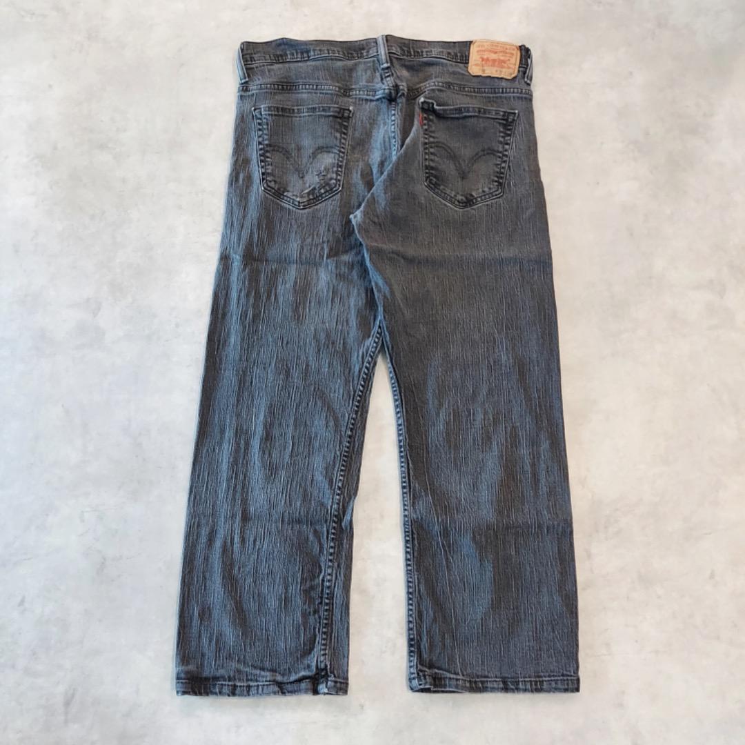 リーバイス569 W36 ブラックデニム 黒 Rタブ 縦落ち 古着 14268 | fuufu