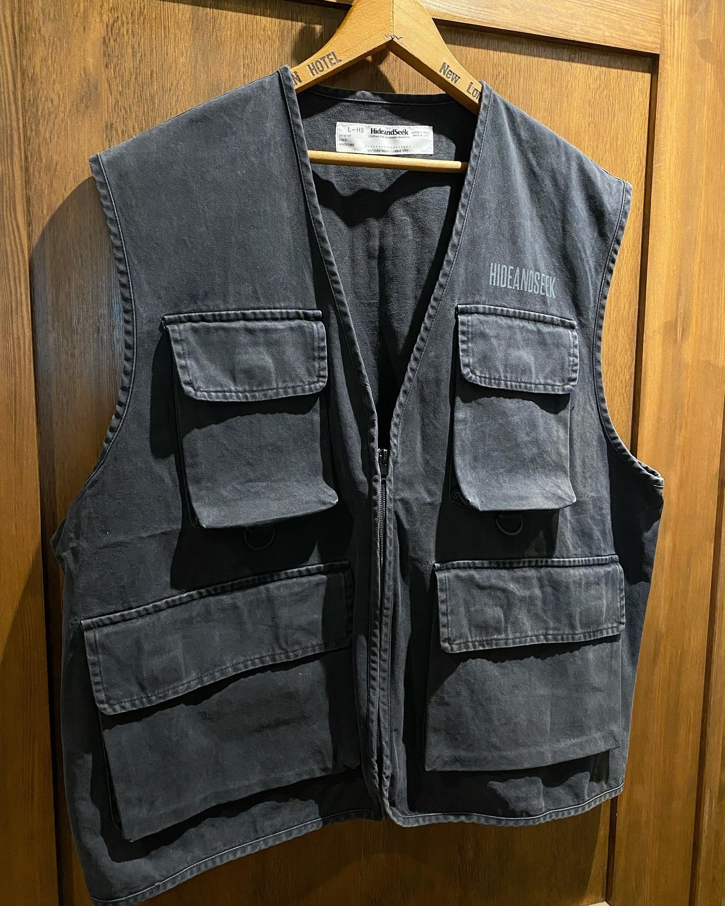 ベスト / HIDEANDSEEK(ハイドアンドシーク) / FISHING VEST(PIGMENT