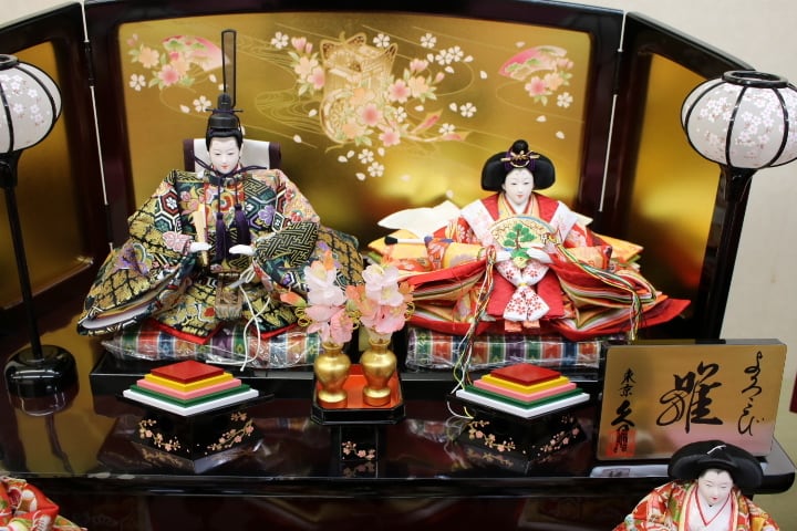 2544 久月雛人形三段飾り | nomuraningyo