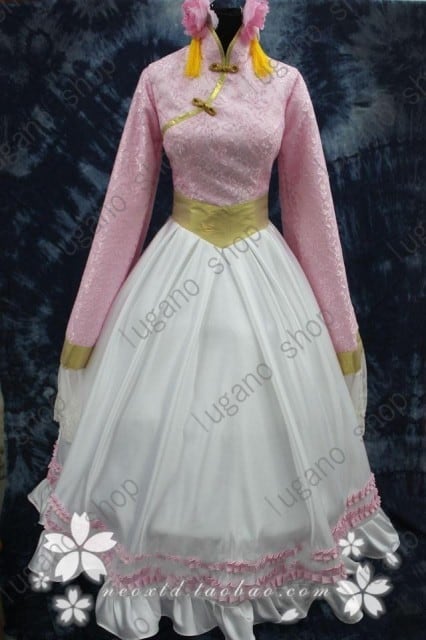 K444 APH ヘタリア 台湾娘風 コスプレ衣装 cosplay コスチューム