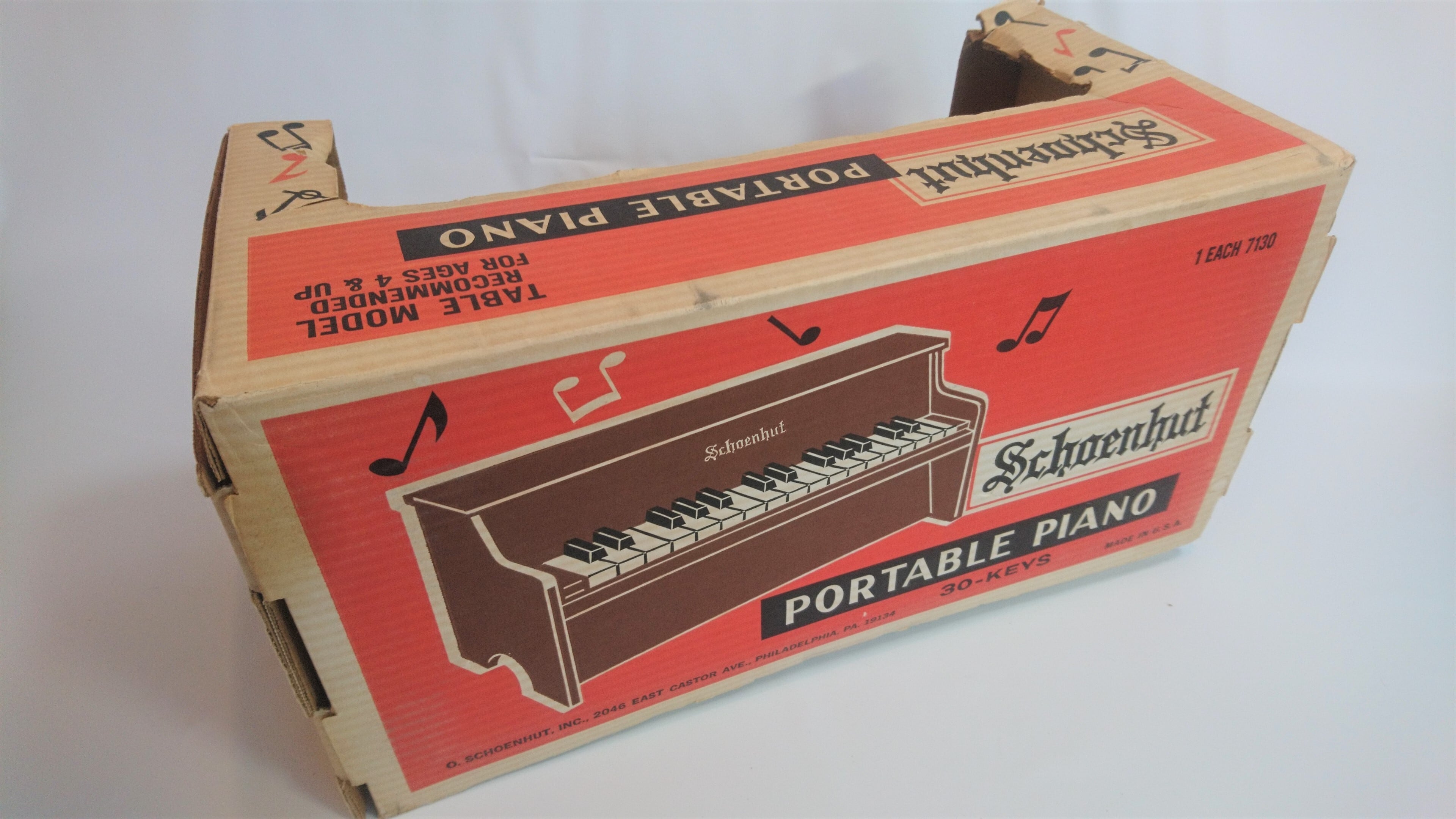30鍵盤 Schoenhut シェーンハット トイピアノ おもちゃのピアノ 楽天
