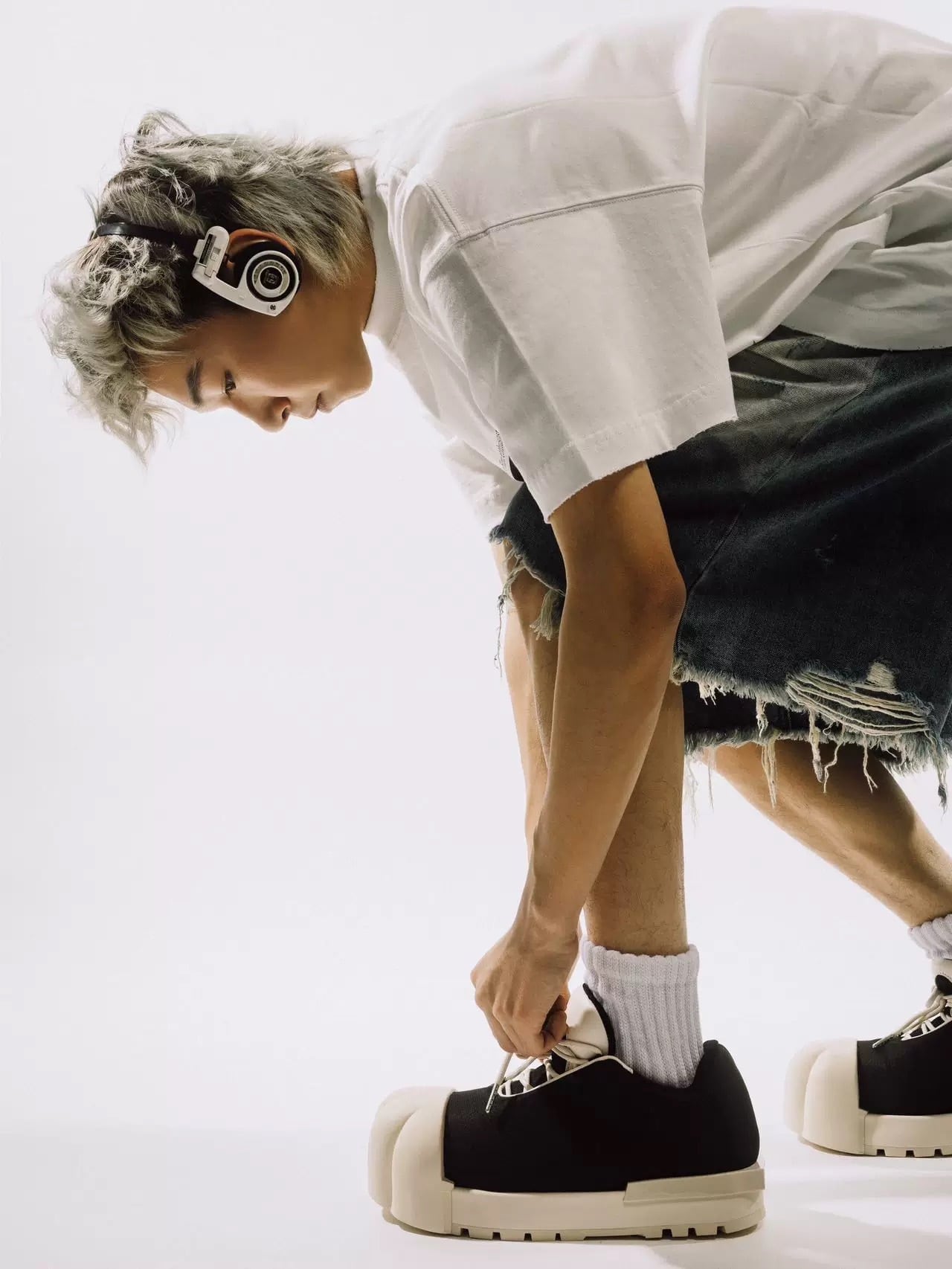 ROCKSTA × F.V.V.O】MAOZYWORLD THICK SOLED LOW BOOTS | OVERTURE WEB