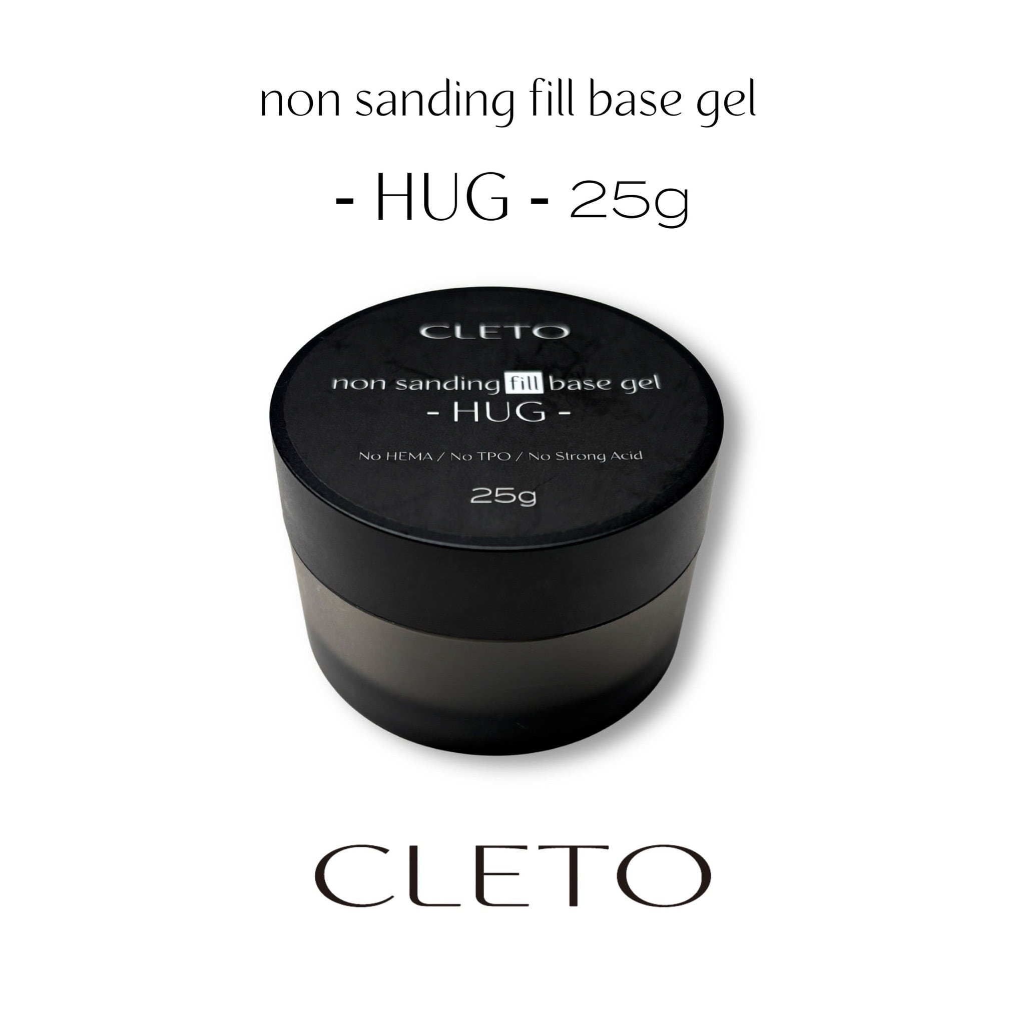 ジェルネイル・ネイルシール CLETO non wipe clear top gel cielo 100g