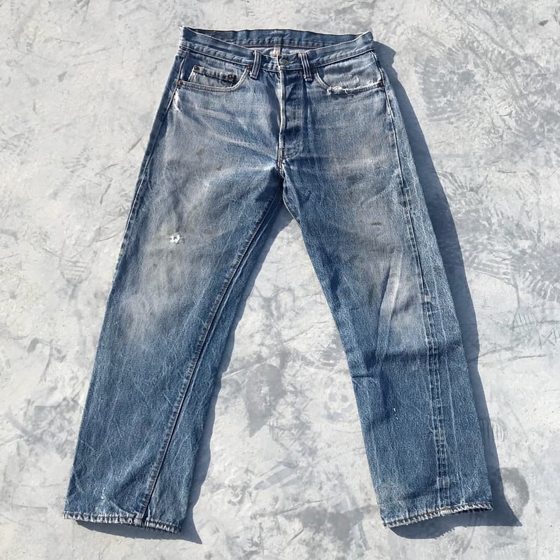 70's 80's Levi's リーバイス 501 66後期 刻印6 バックポケット裏