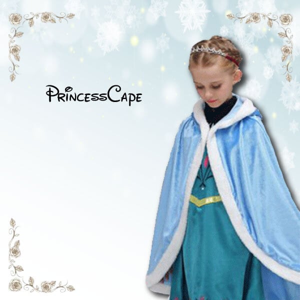 ディズニープリンセスなりきりマント】2種類 アナ エルサ プリンセス