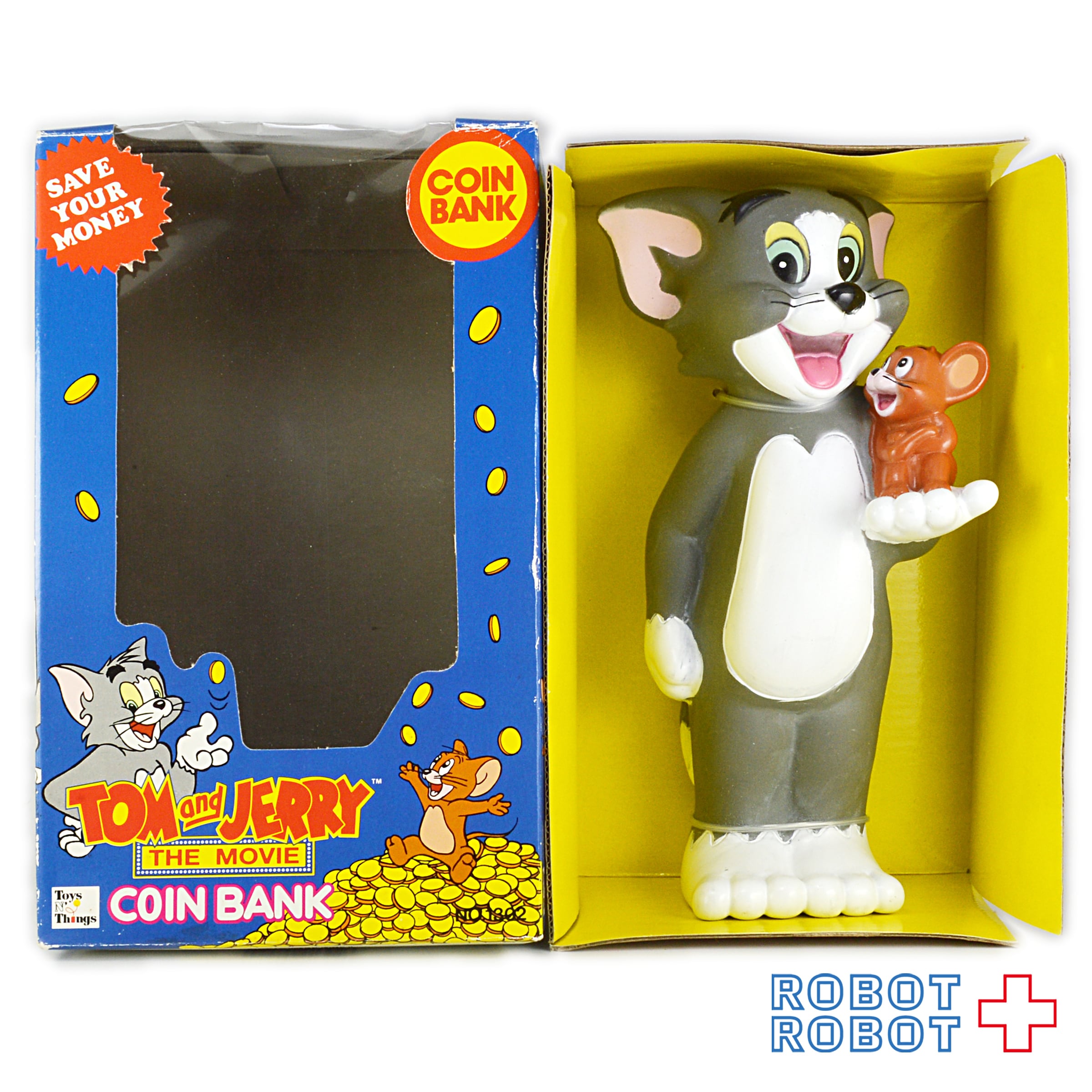 トム＆ジェリー ソフビ貯金箱 バンク フィギュア | ROBOTROBOT