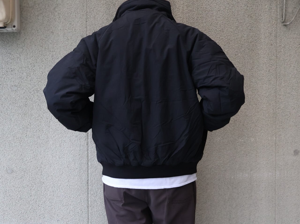 BIG MIKE / 裏フリースナイロンジャケット | castlerock