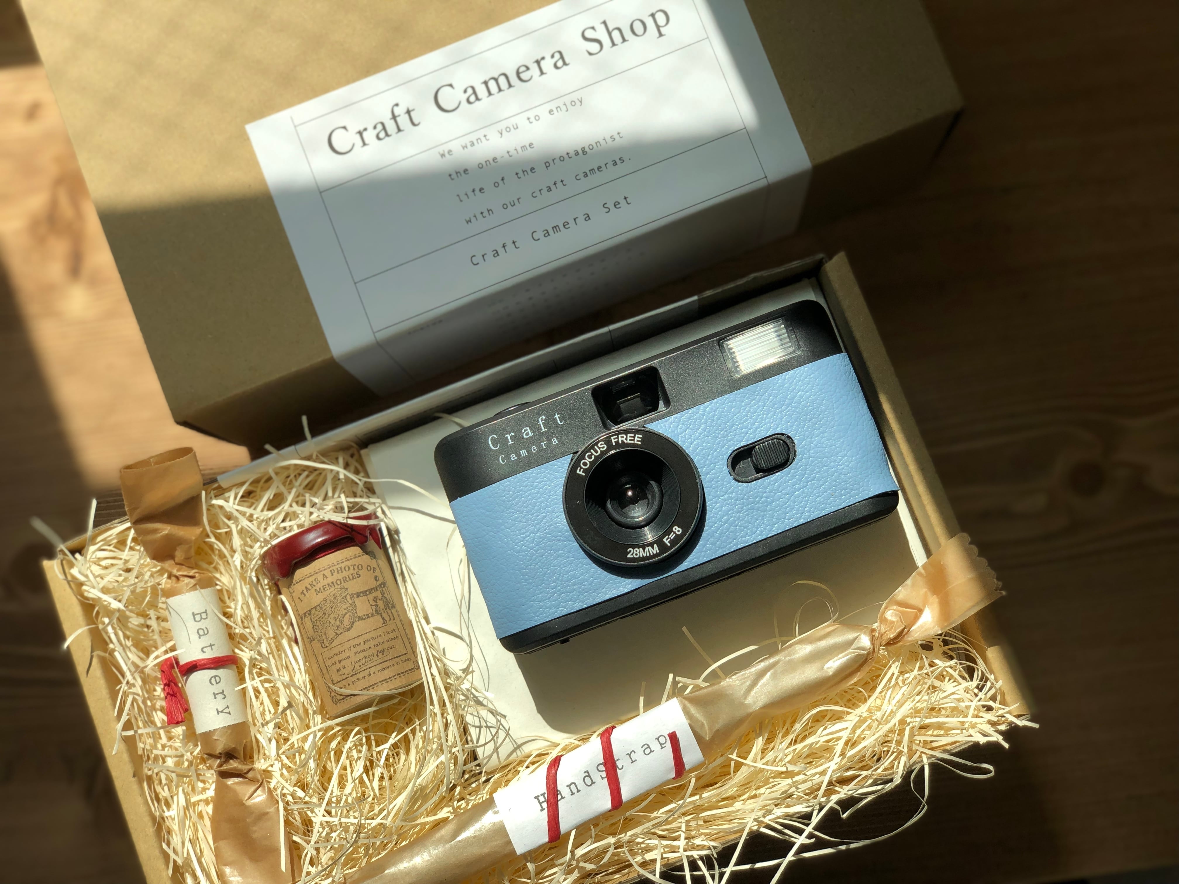 ｼﾞｪｲﾌﾞﾙｰ】フィルムカメラ安心スタート10点セット・BK35