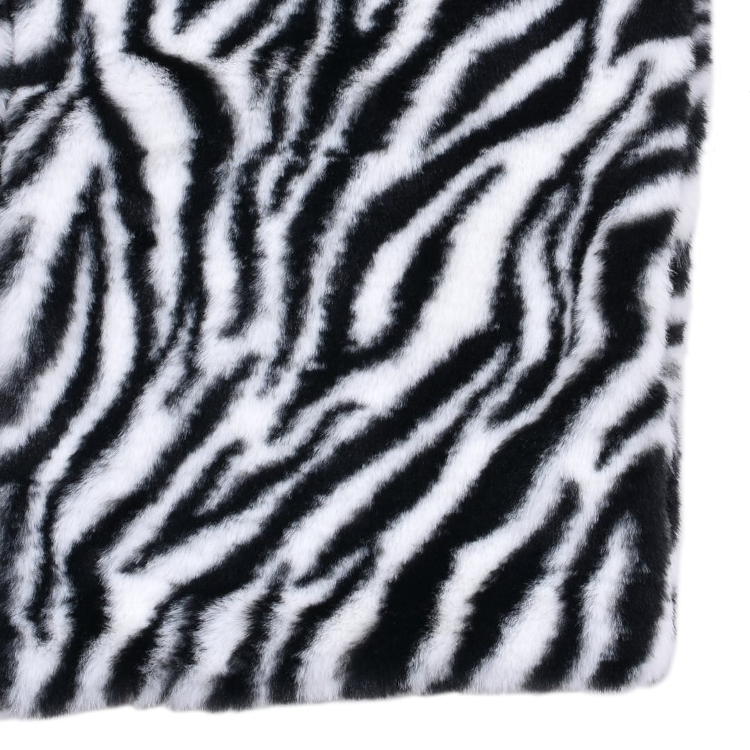 50%OFF】ふわもこ ゼブラファーベスト | VOLCAN&APHRODITE