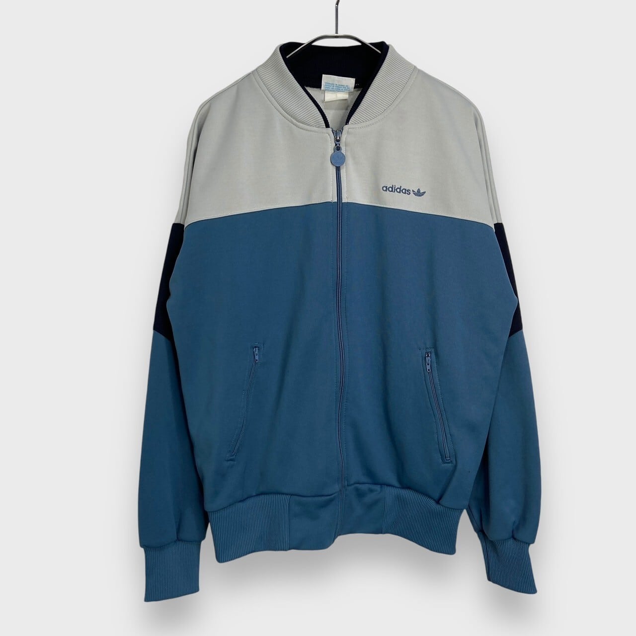 80s adidas アディダス トラックジャケット ジャージ トレフォイル M