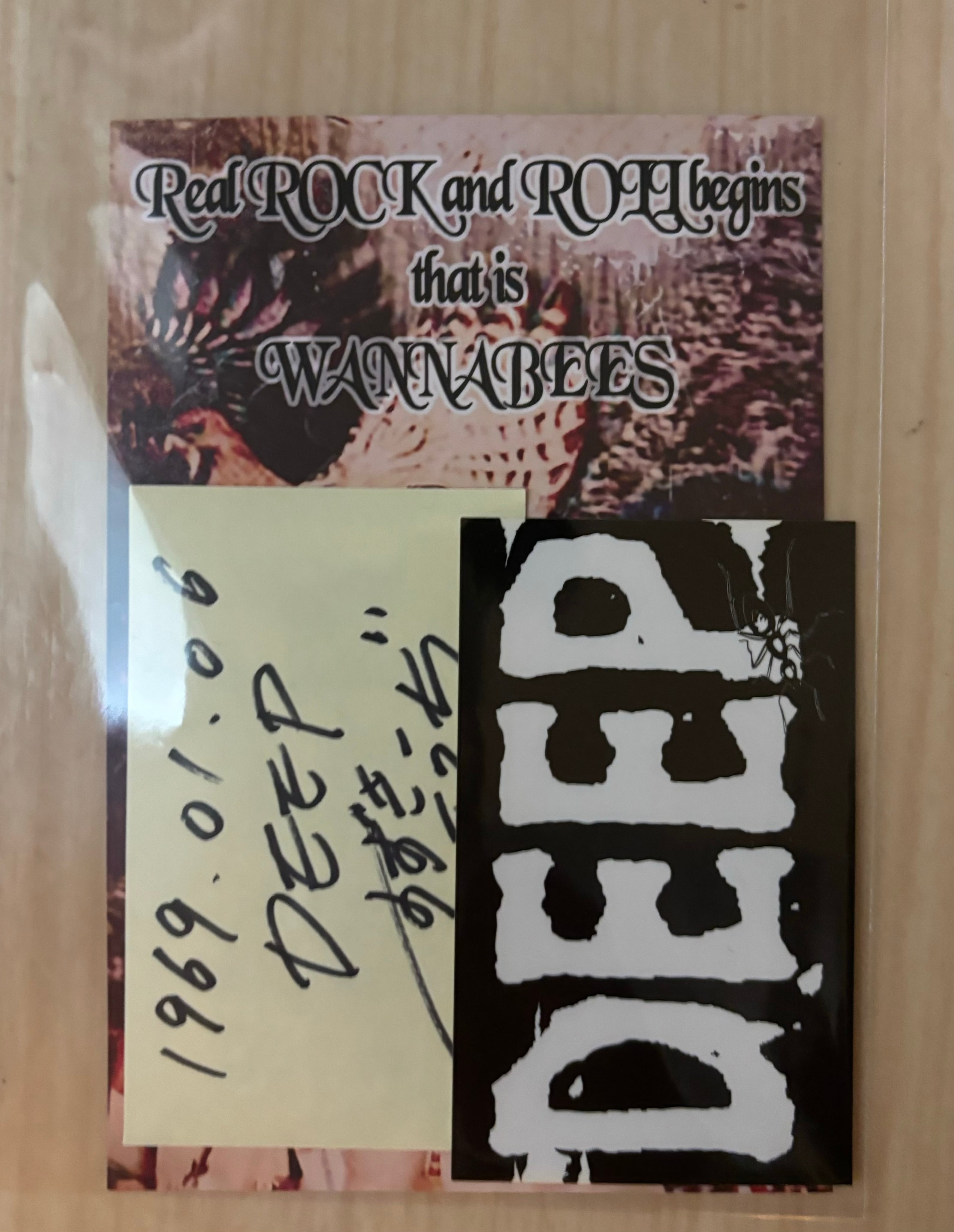 非売品 ☆激レアステッカー☆ 2枚セット 「DEEP」 | WANNABEES