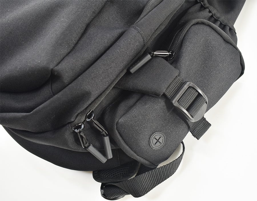 Tripled Decker Back Pack：ブラック | stunna