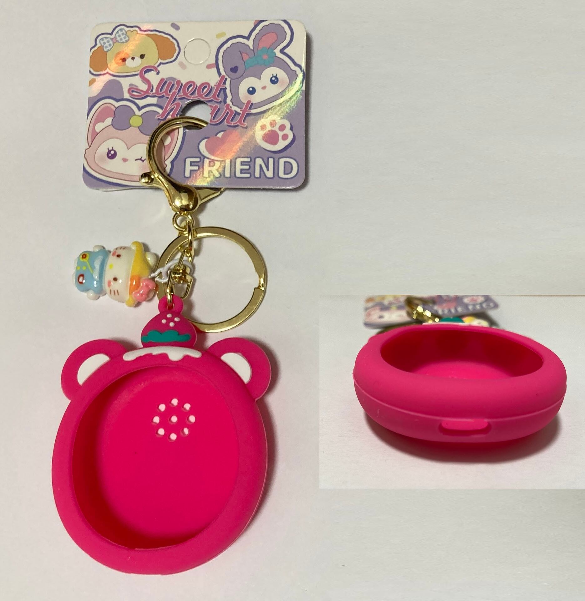 たまごっちユニキャラクターカバーキーホルダーカバー(充電穴付き