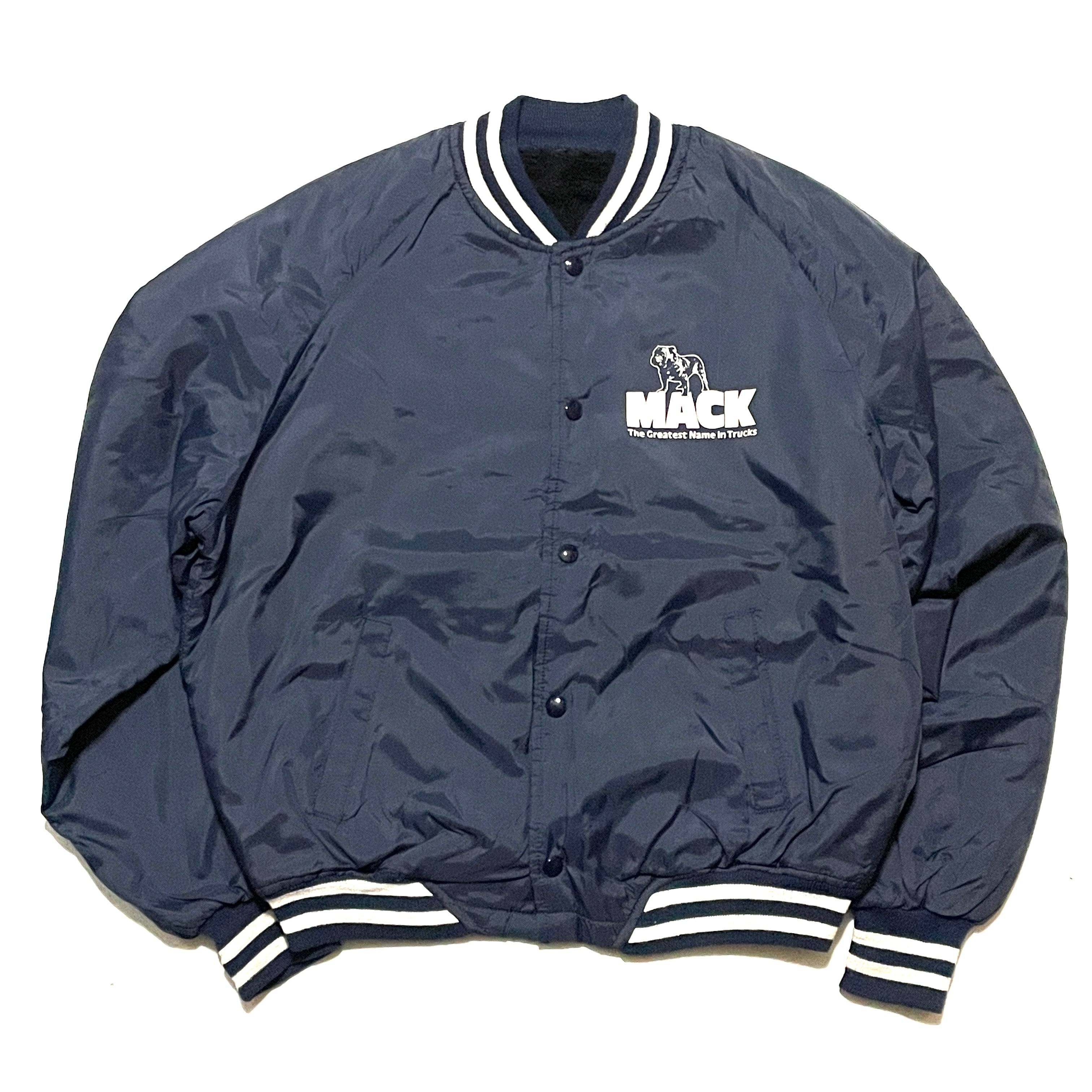 激レア 80s 90s ビンテージ マックトラック ナイロン スタジャン MACK