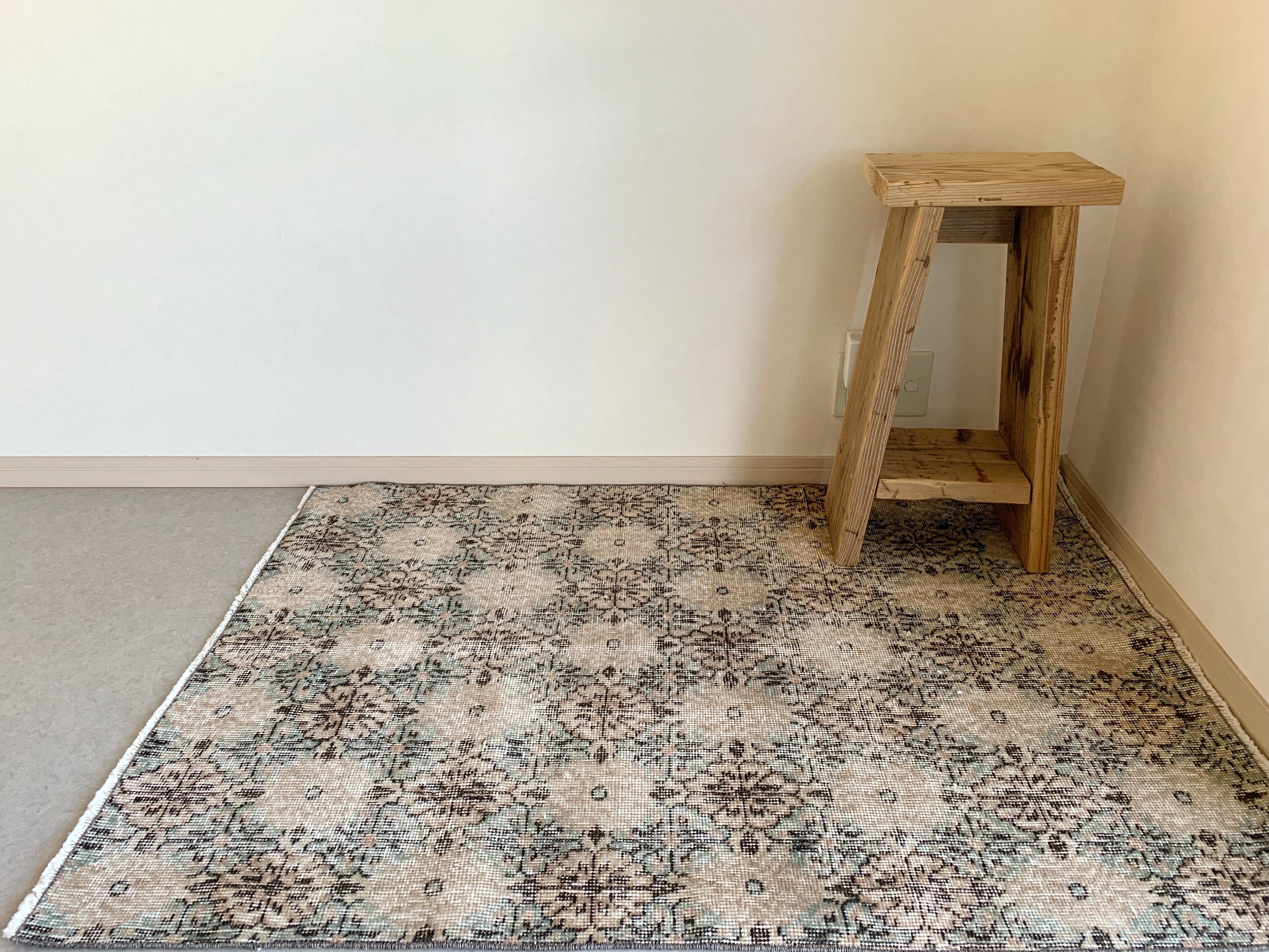 Vintage rug 133×94/トルコラグ ヴィンテージラグ | SEANA