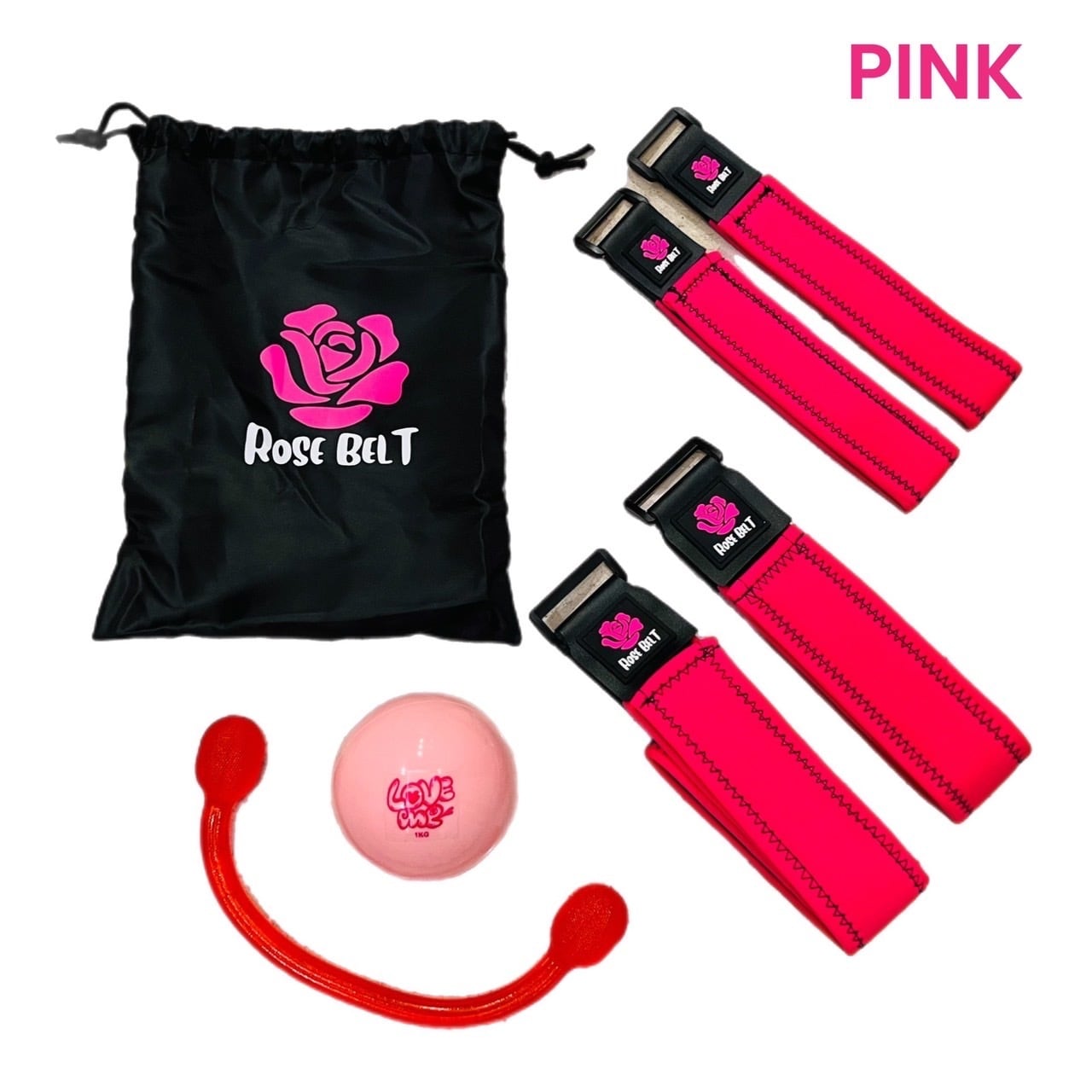 加圧トレーニング ROSE BELT セット | LOVE WORLD MART 2nd